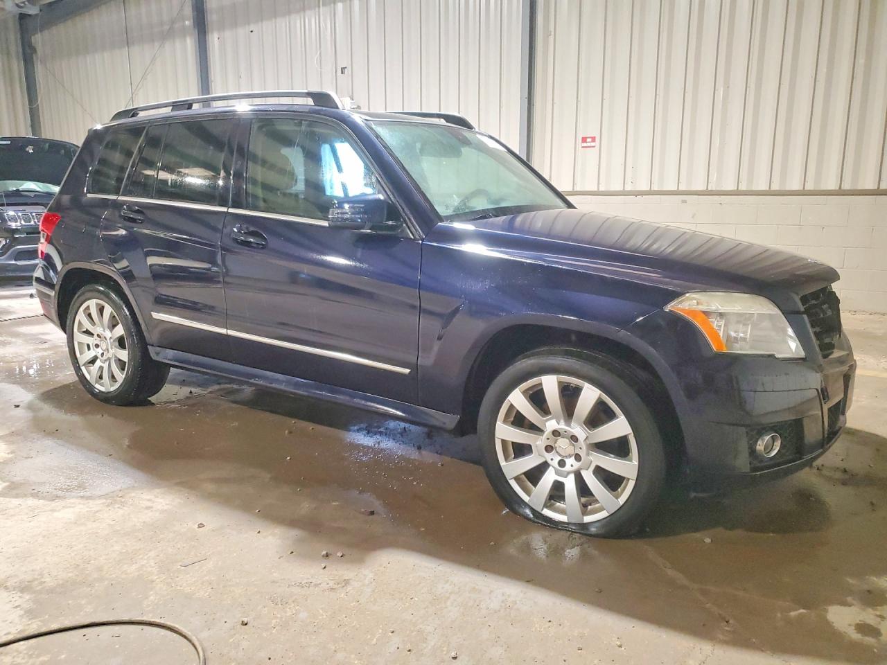 2011 Mercedes-benz Glk 350 4matic Blue vin: WDCGG8HB5BF552022