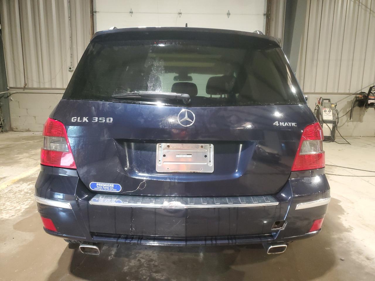 2011 Mercedes-benz Glk 350 4matic Blue vin: WDCGG8HB5BF552022 Damage: Lift Gate, Multiple Scratches Heavy, 4