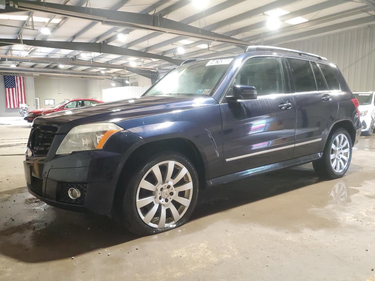 2011 Mercedes-benz Glk 350 4matic Blue vin: WDCGG8HB5BF552022 Damage: Left Front Fender, Multiple Scratches Heavy, 4