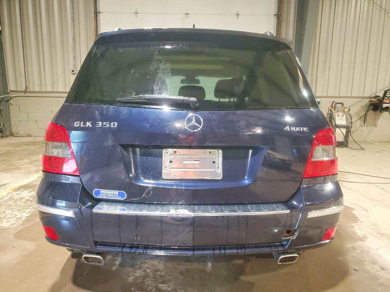 2011 Mercedes-benz Glk 350 4matic Blue vin: WDCGG8HB5BF552022