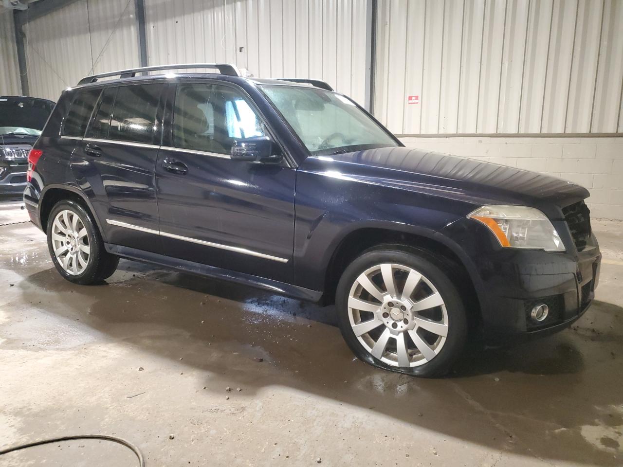 2011 Mercedes-benz Glk 350 4matic Blue vin: WDCGG8HB5BF552022 Damage: Right Front Tire, Flat, Repair Required