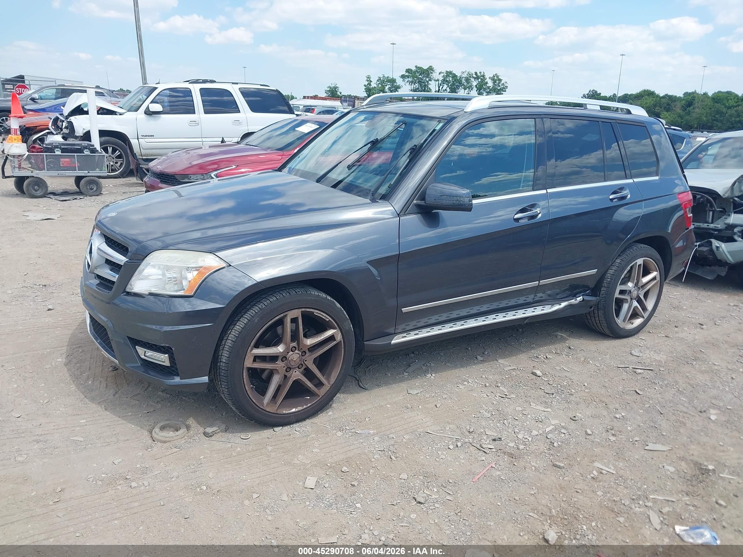 2011 Mercedes-benz Glk 350 4matic Gray vin: WDCGG8HB5BF591225