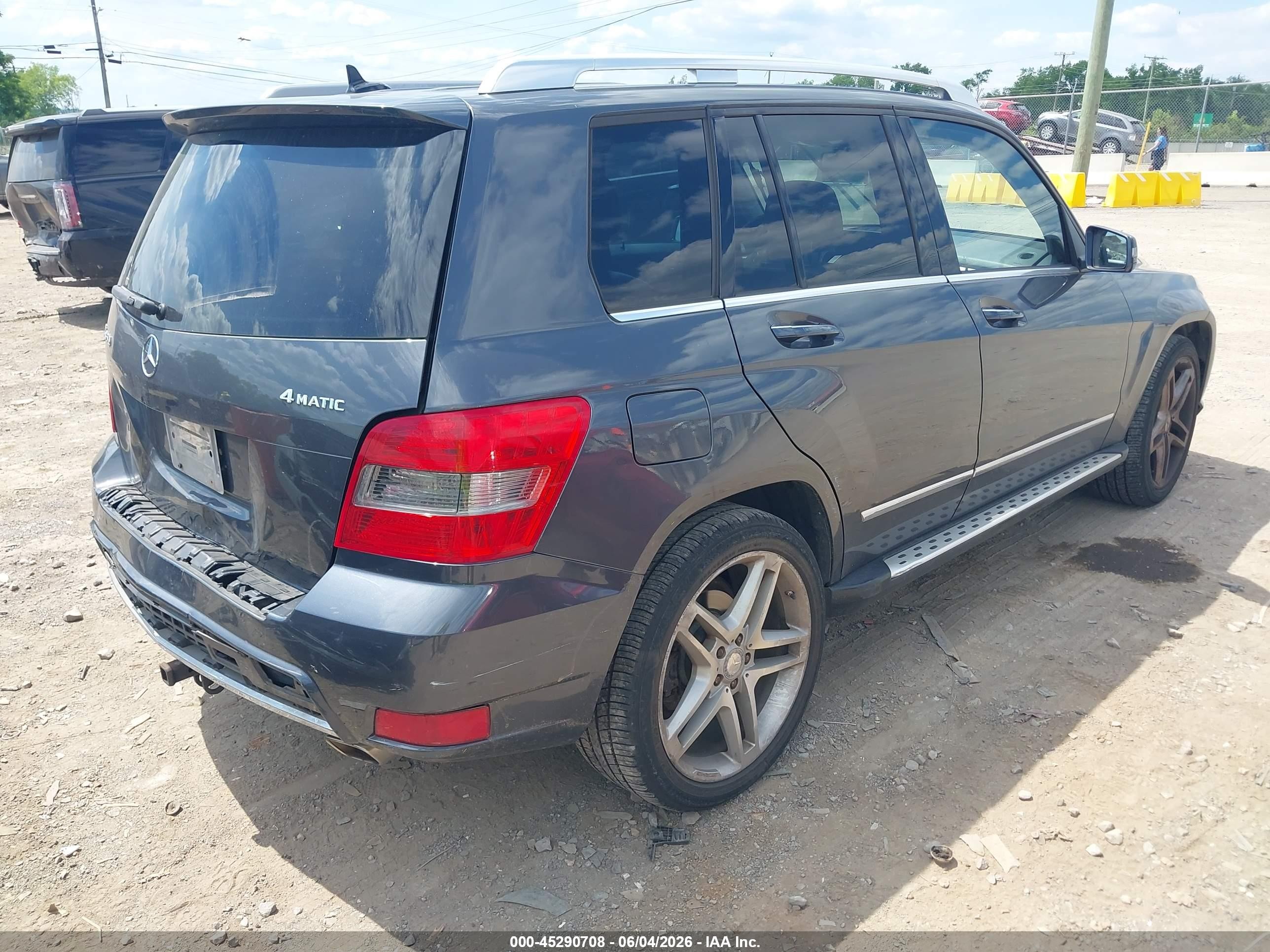 2011 Mercedes-benz Glk 350 4matic Gray vin: WDCGG8HB5BF591225