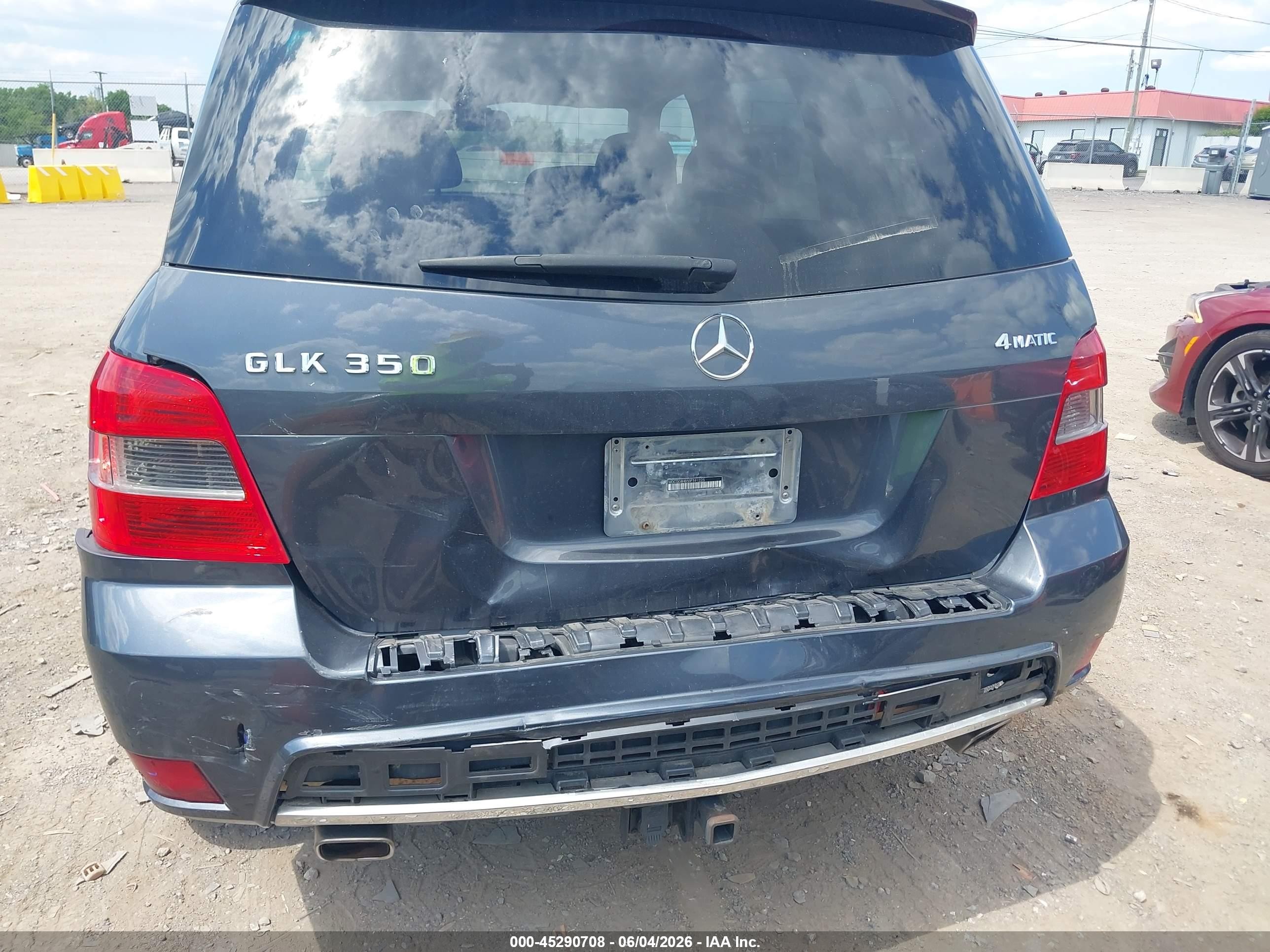 2011 Mercedes-benz Glk 350 4matic Gray vin: WDCGG8HB5BF591225