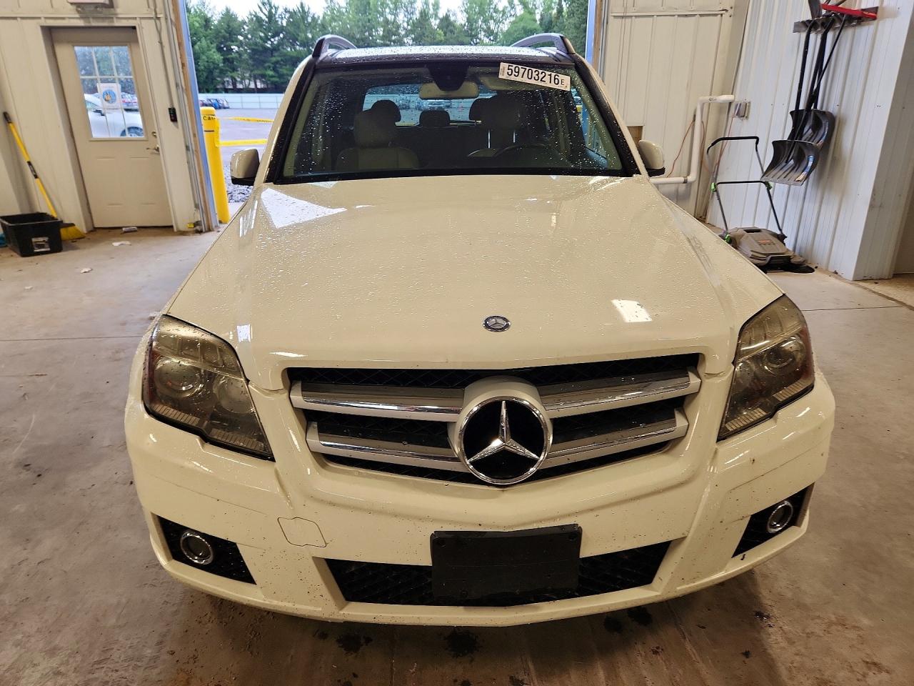2011 Mercedes-benz Glk 350 4matic White vin: WDCGG8HB5BF602210