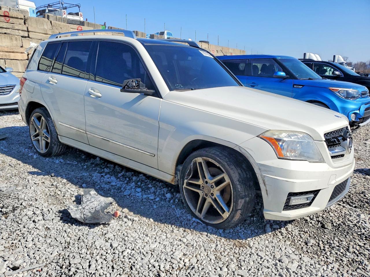 2011 Mercedes-benz Glk 350 4matic White vin: WDCGG8HB5BF610422