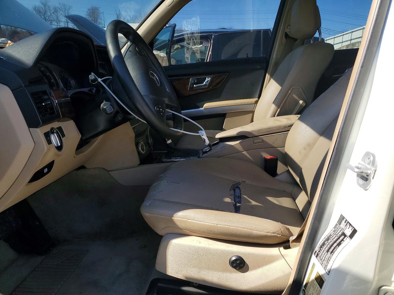 2011 Mercedes-benz Glk 350 4matic White vin: WDCGG8HB5BF610422