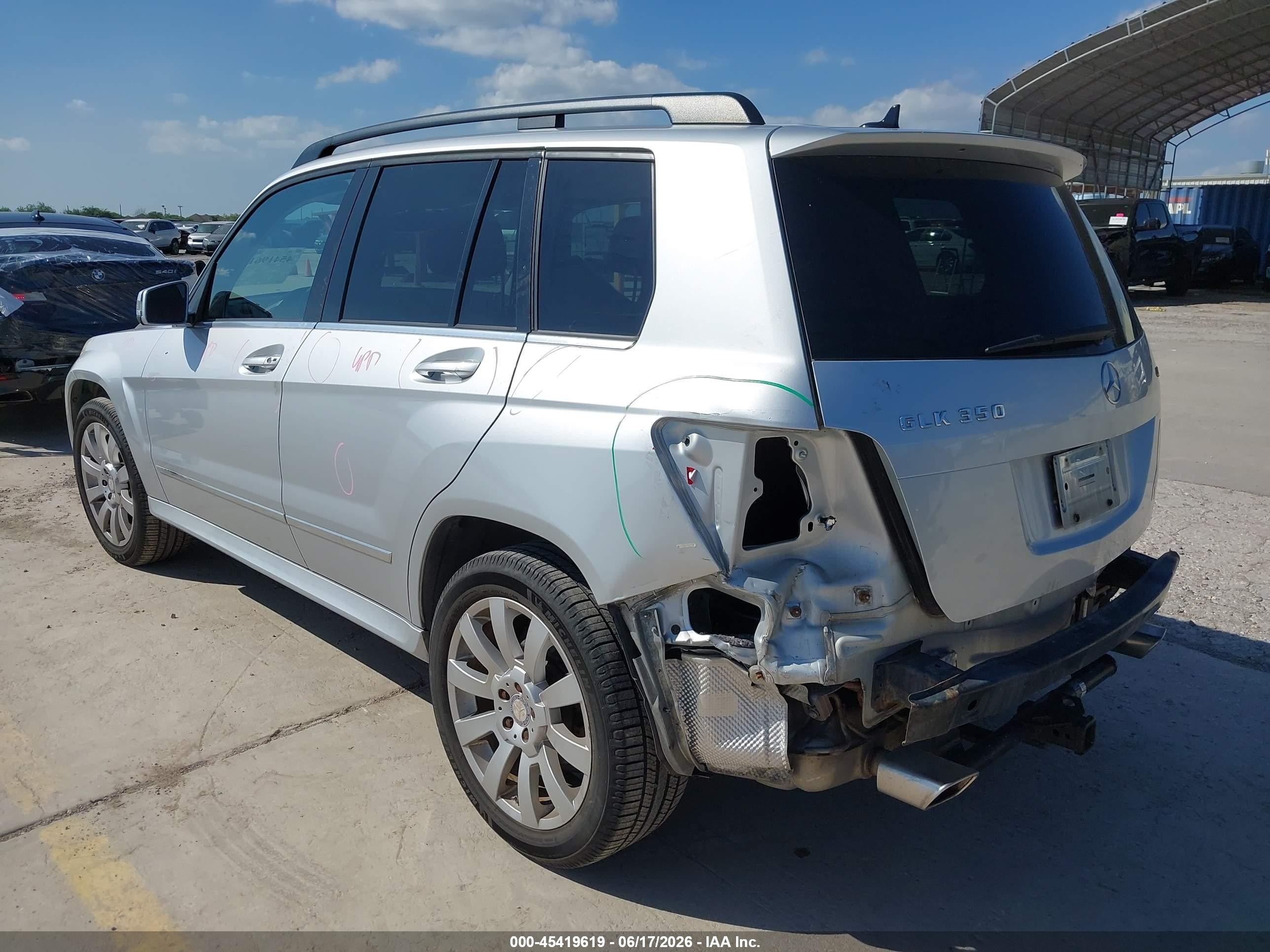 2011 Mercedes-benz Glk 350 4matic Silver vin: WDCGG8HB5BF620710