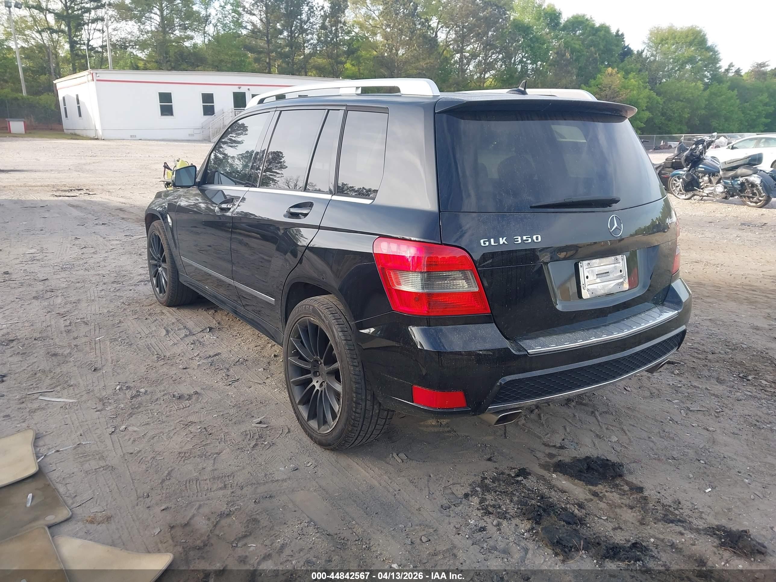 2011 Mercedes-benz Glk 350 4matic Black vin: WDCGG8HB5BF648149