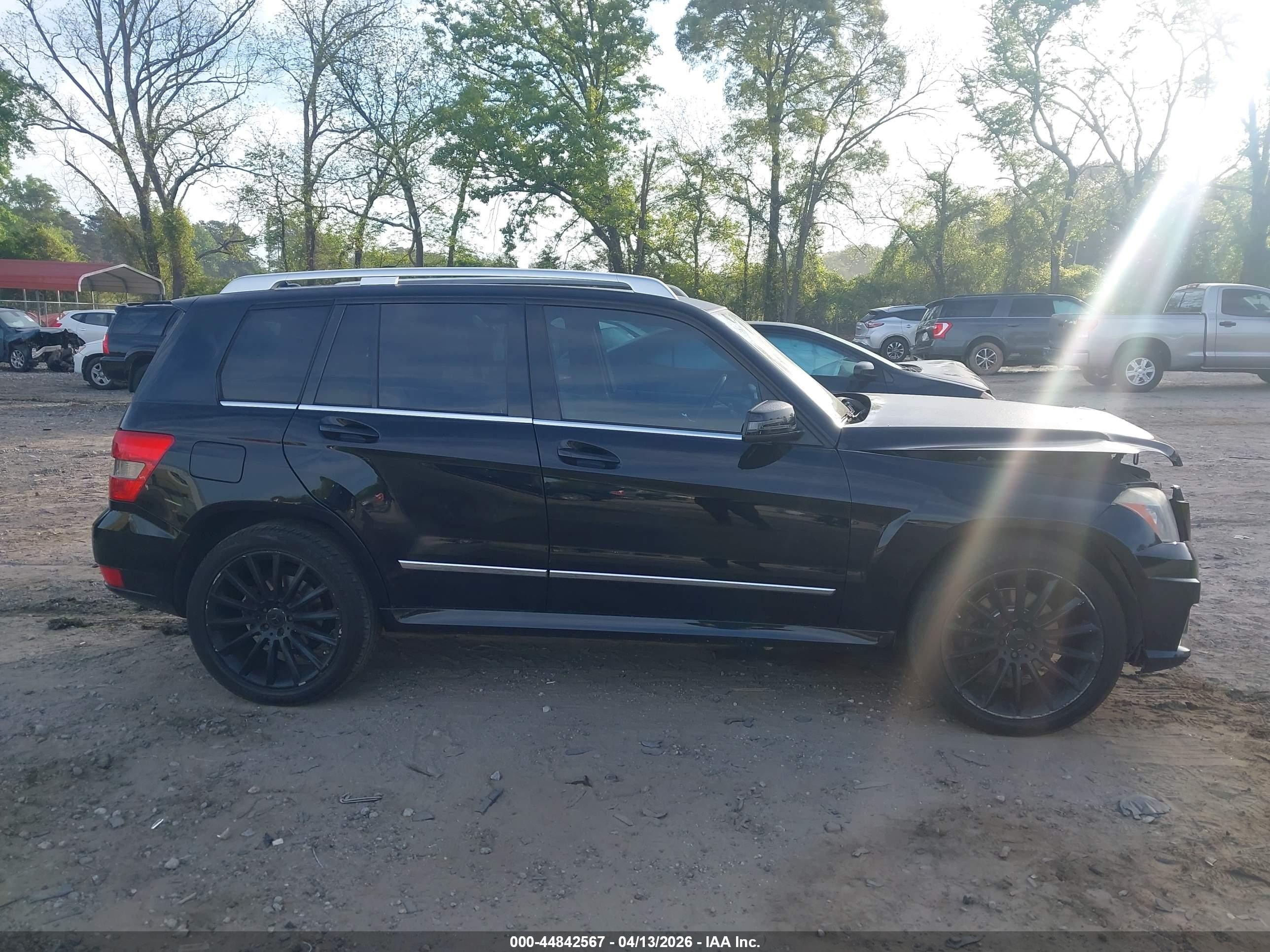 2011 Mercedes-benz Glk 350 4matic Black vin: WDCGG8HB5BF648149