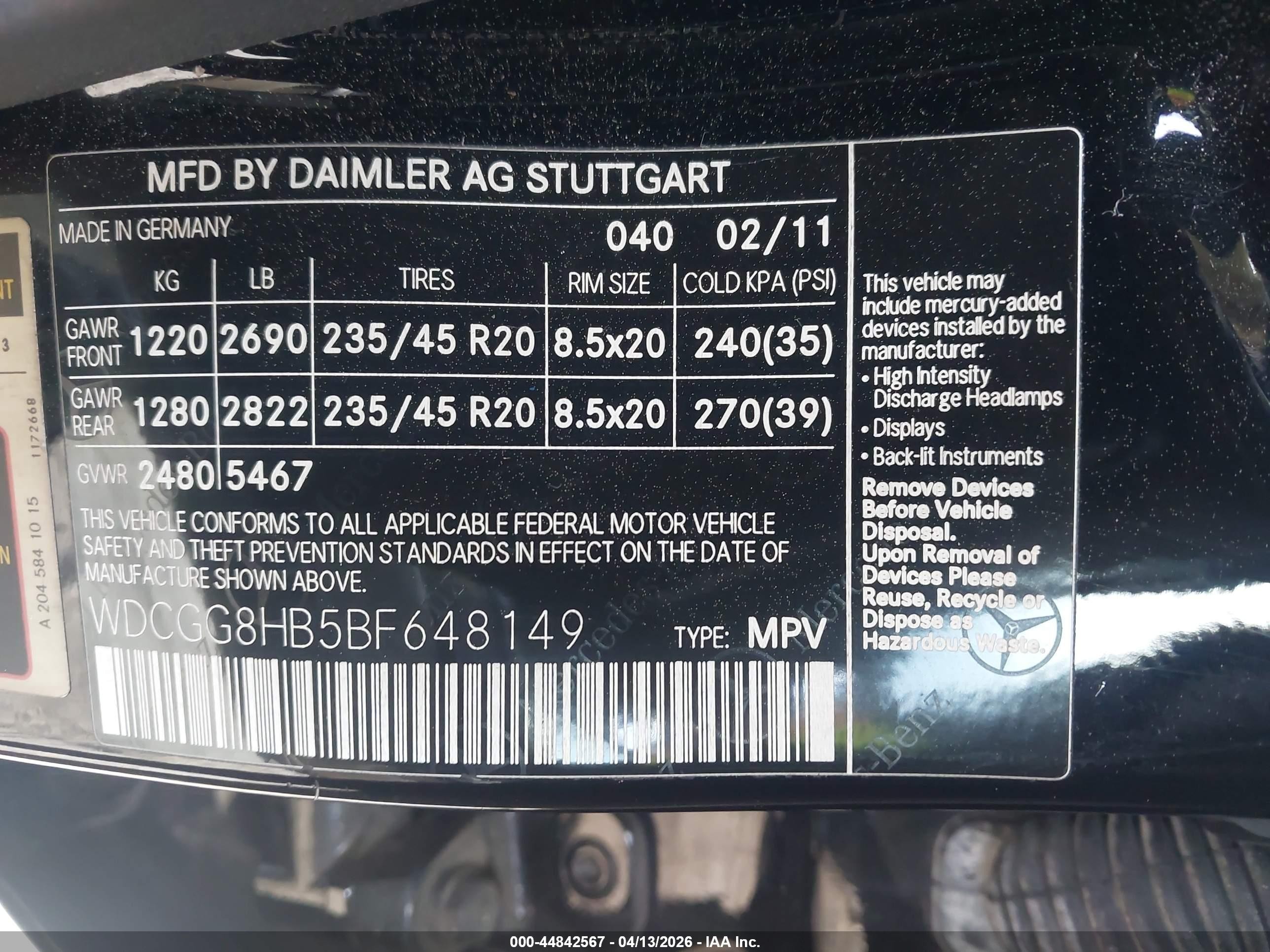 2011 Mercedes-benz Glk 350 4matic Black vin: WDCGG8HB5BF648149