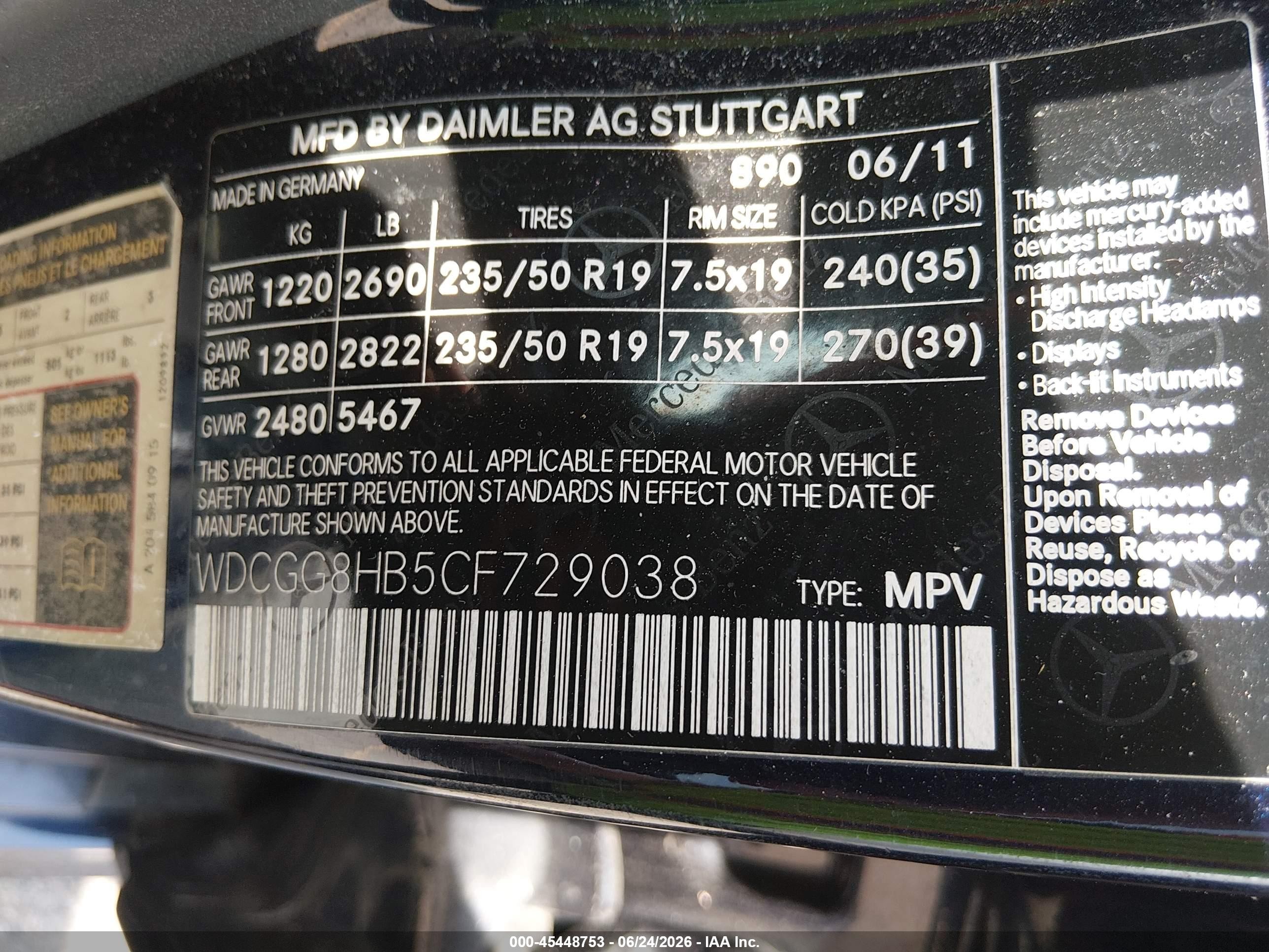 2012 Mercedes-benz Glk 350 4matic Синий vin: WDCGG8HB5CF729038