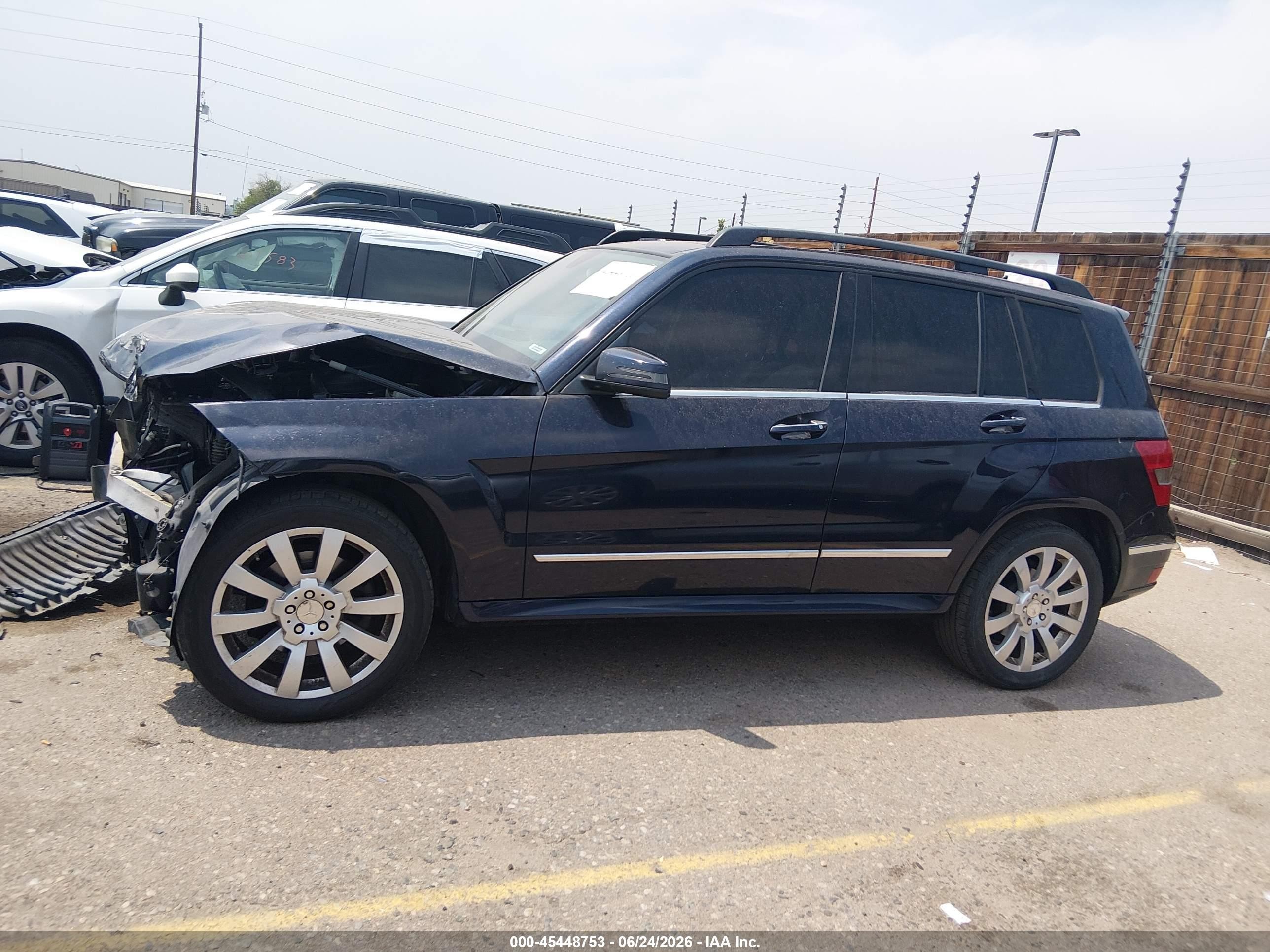 2012 Mercedes-benz Glk 350 4matic Синий vin: WDCGG8HB5CF729038