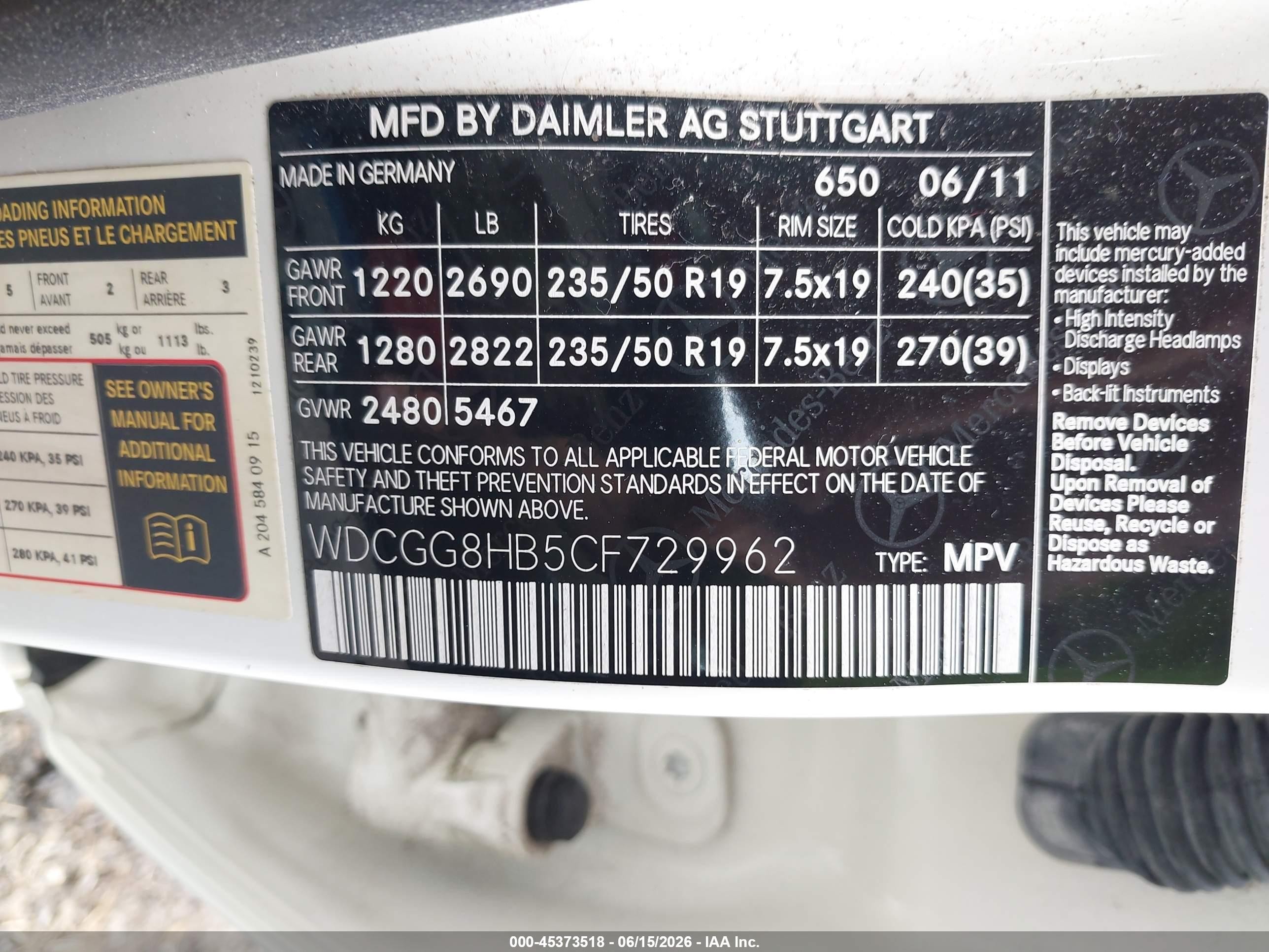 2012 Mercedes-benz Glk 350 4matic White vin: WDCGG8HB5CF729962