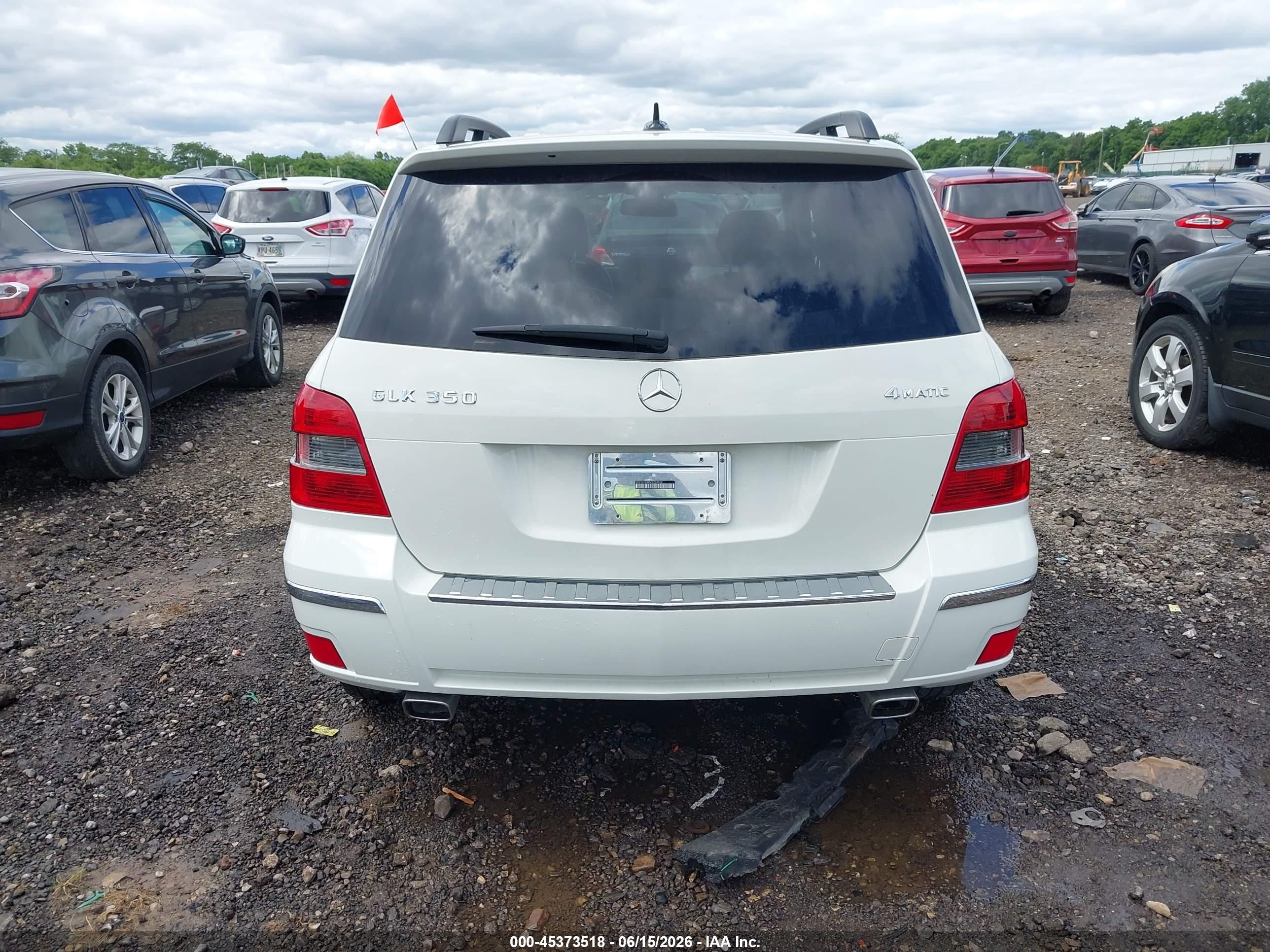 2012 Mercedes-benz Glk 350 4matic White vin: WDCGG8HB5CF729962