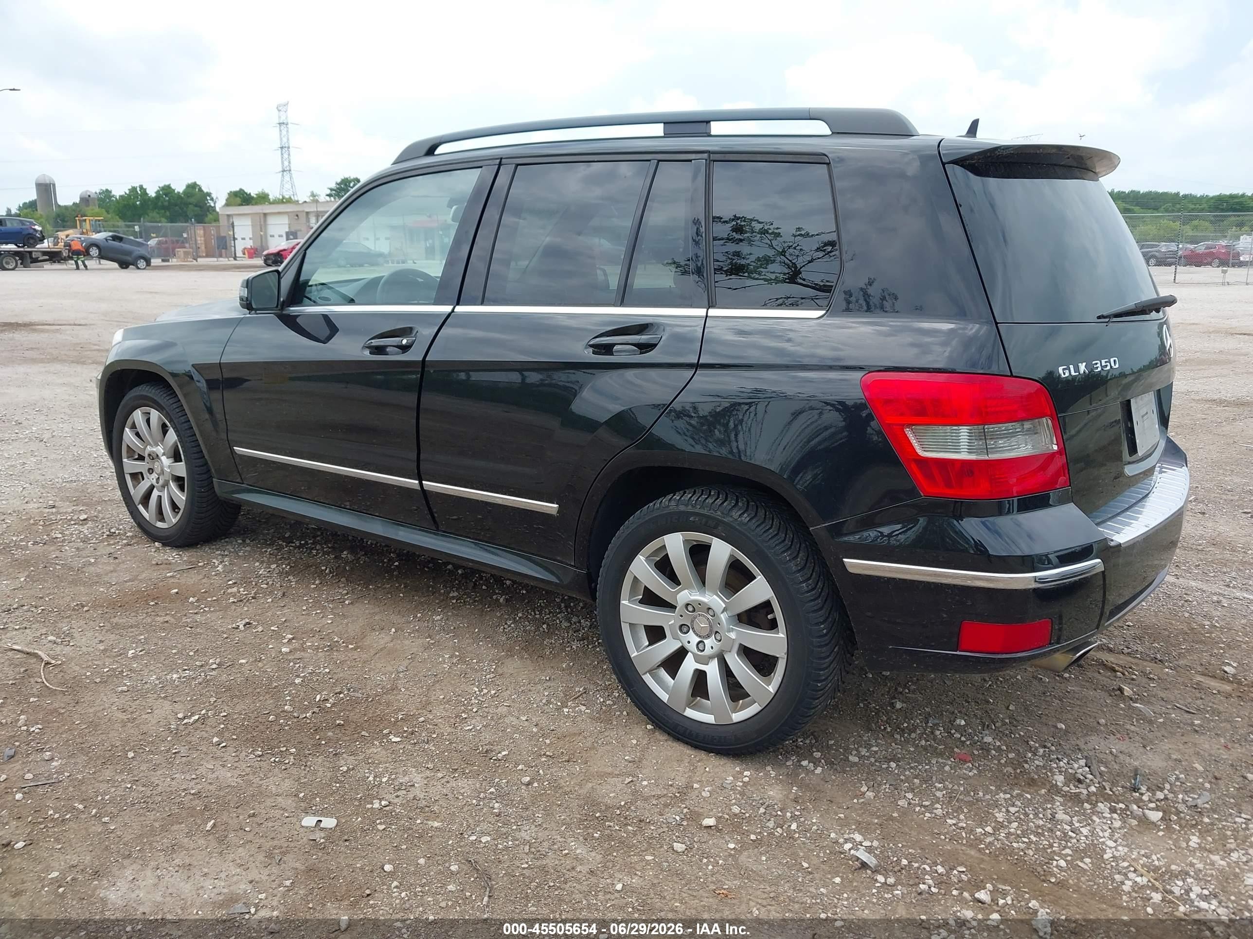 2012 Mercedes-benz Glk 350 4matic Black vin: WDCGG8HB5CF739083