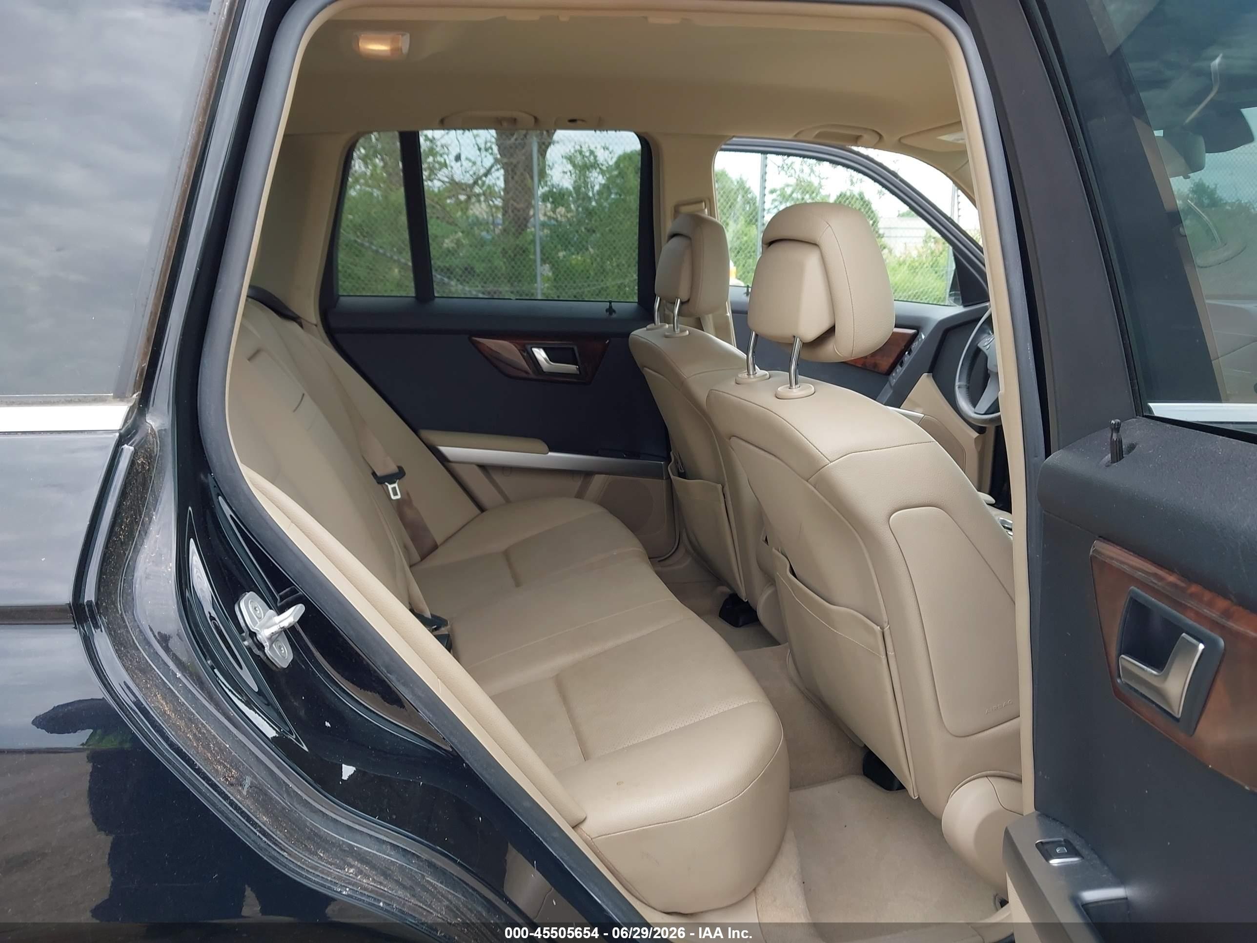 2012 Mercedes-benz Glk 350 4matic Black vin: WDCGG8HB5CF739083