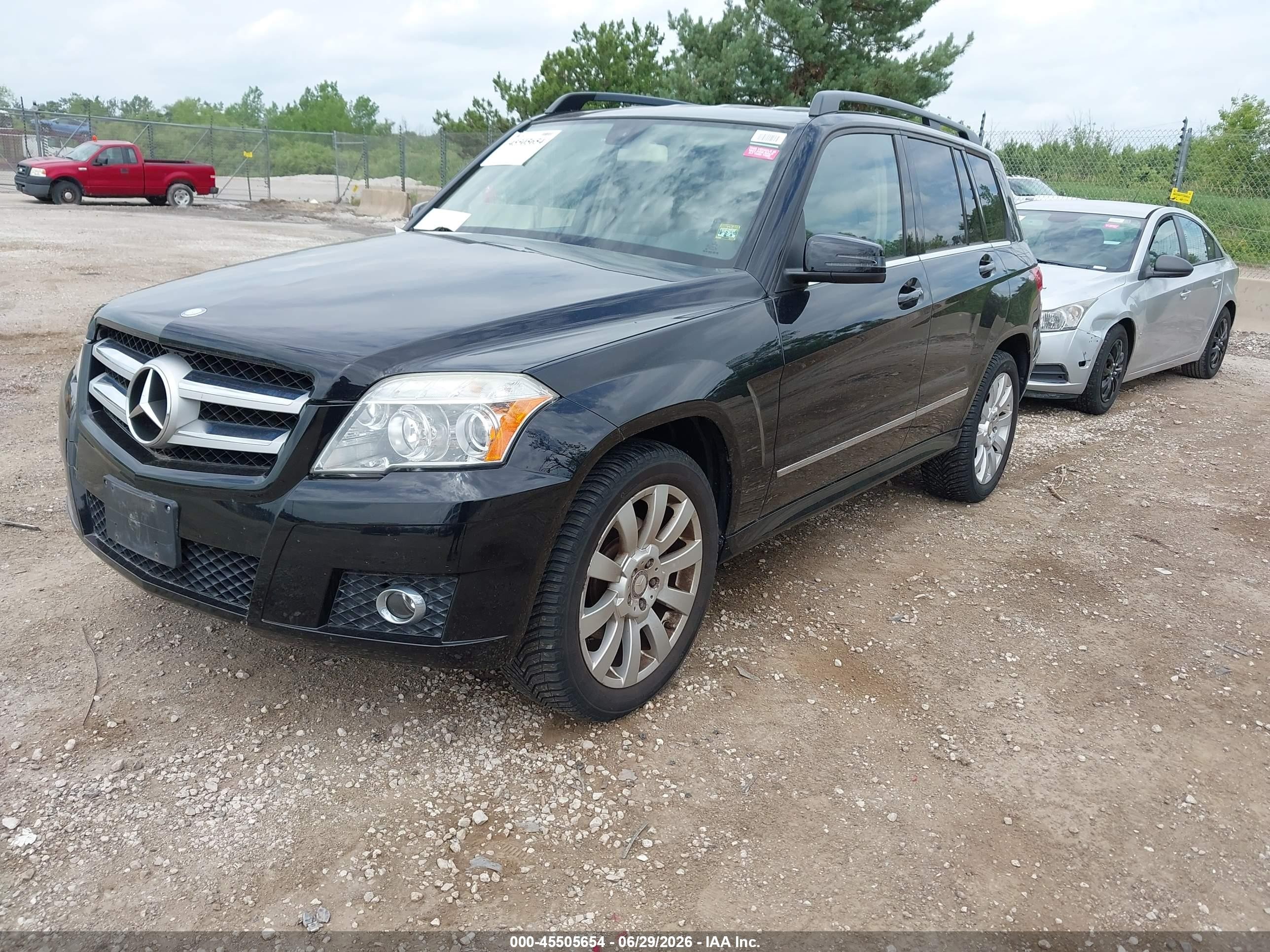 2012 Mercedes-benz Glk 350 4matic Black vin: WDCGG8HB5CF739083