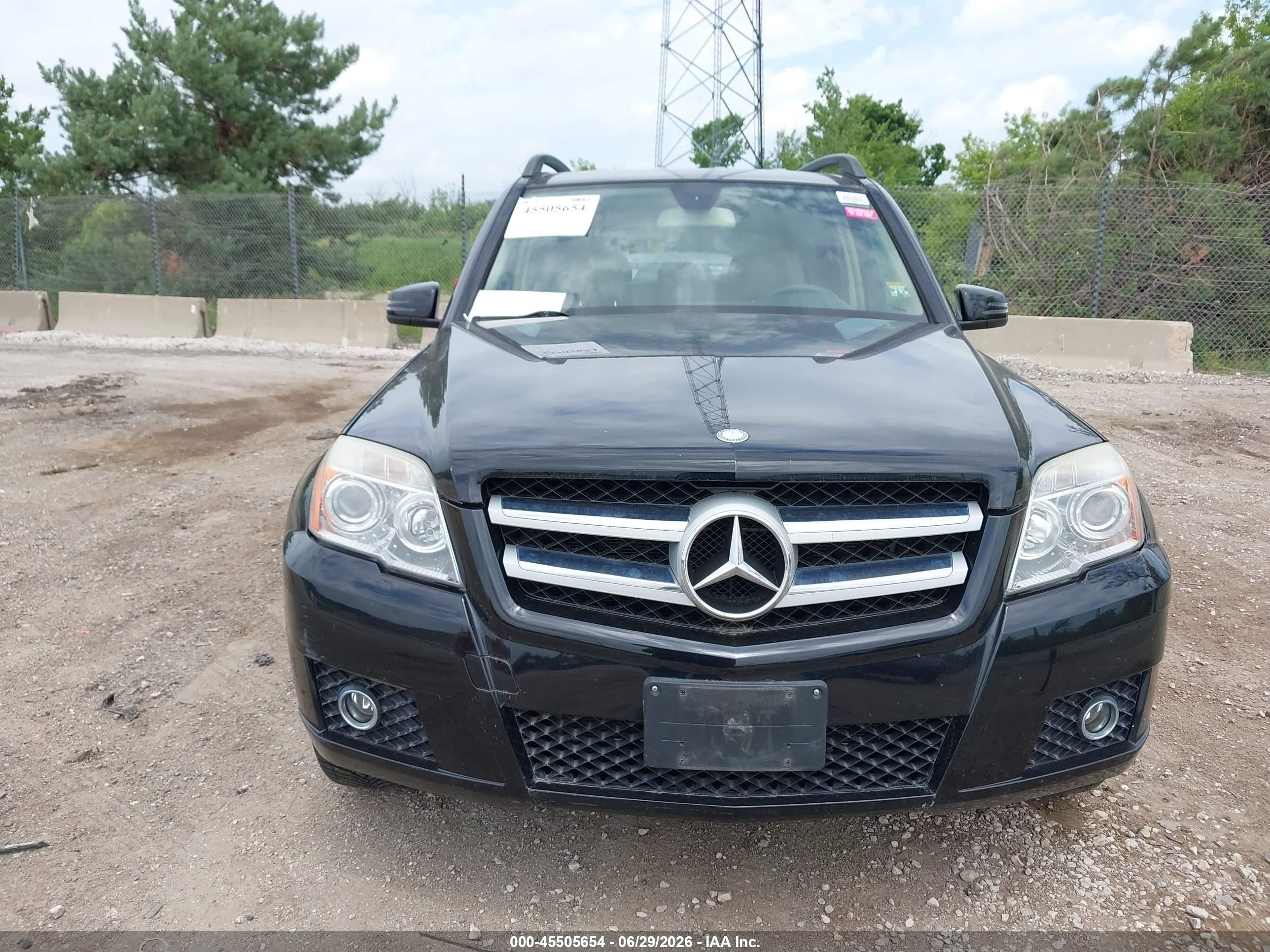 2012 Mercedes-benz Glk 350 4matic Black vin: WDCGG8HB5CF739083