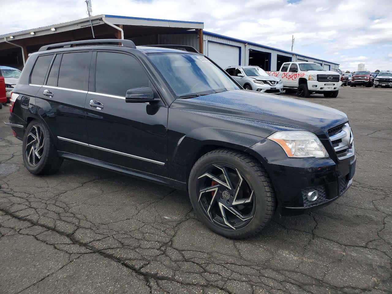 2012 Mercedes-benz Glk 350 4matic Black vin: WDCGG8HB5CF747457