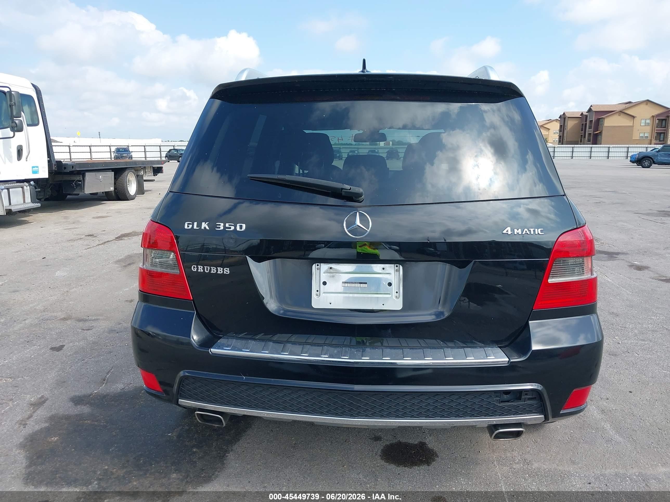 2012 Mercedes-benz Glk 350 4matic Black vin: WDCGG8HB5CF843864
