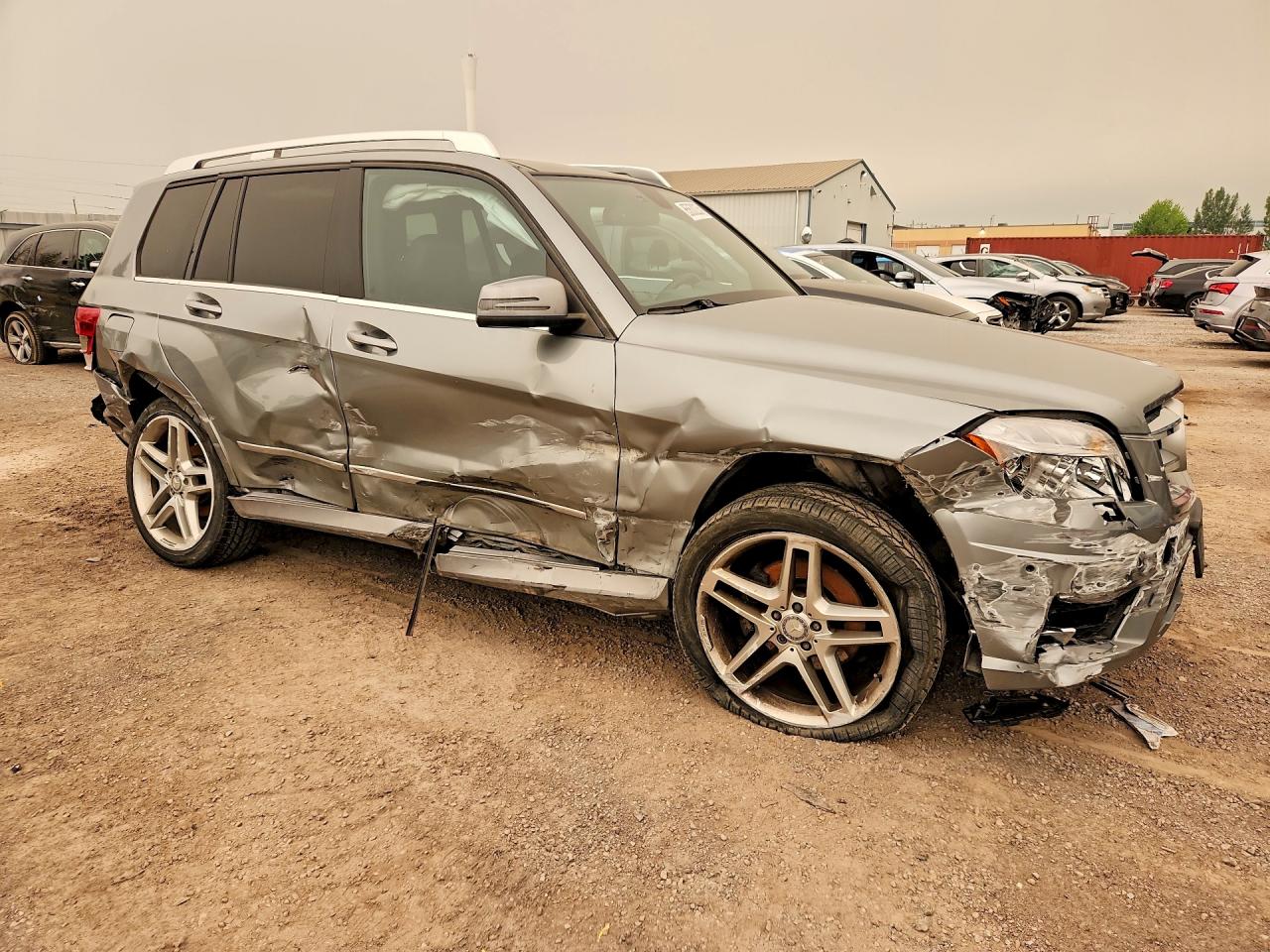 2012 Mercedes-benz Glk 350 4matic Gray vin: WDCGG8HB5CF892854