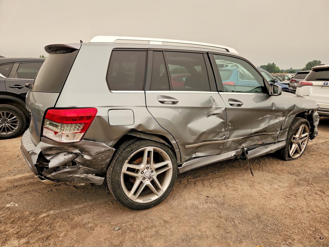 2012 Mercedes-benz Glk 350 4matic Gray vin: WDCGG8HB5CF892854