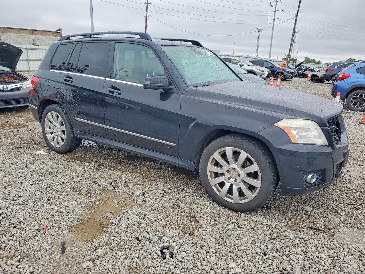 2012 Mercedes-benz Glk 350 4matic Black vin: WDCGG8HB5CF934729