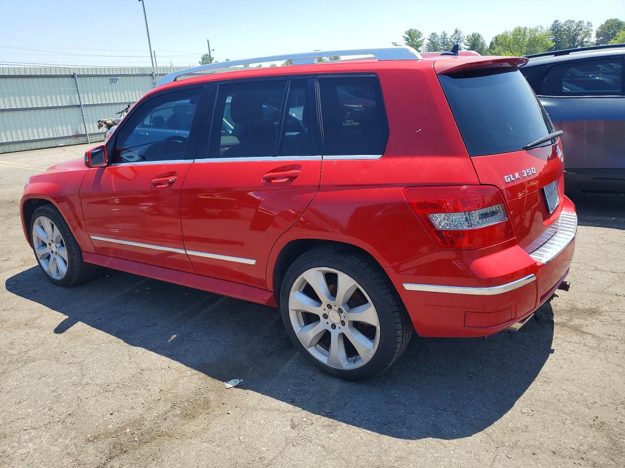 2010 Mercedes-benz Glk 350 4matic Красный vin: WDCGG8HB6AF256716