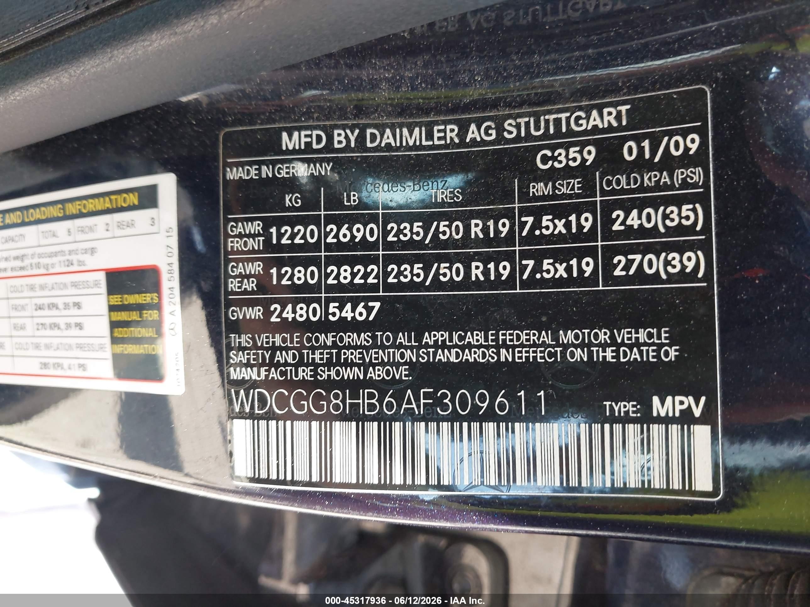 2010 Mercedes-benz Glk 350 4matic Blue vin: WDCGG8HB6AF309611