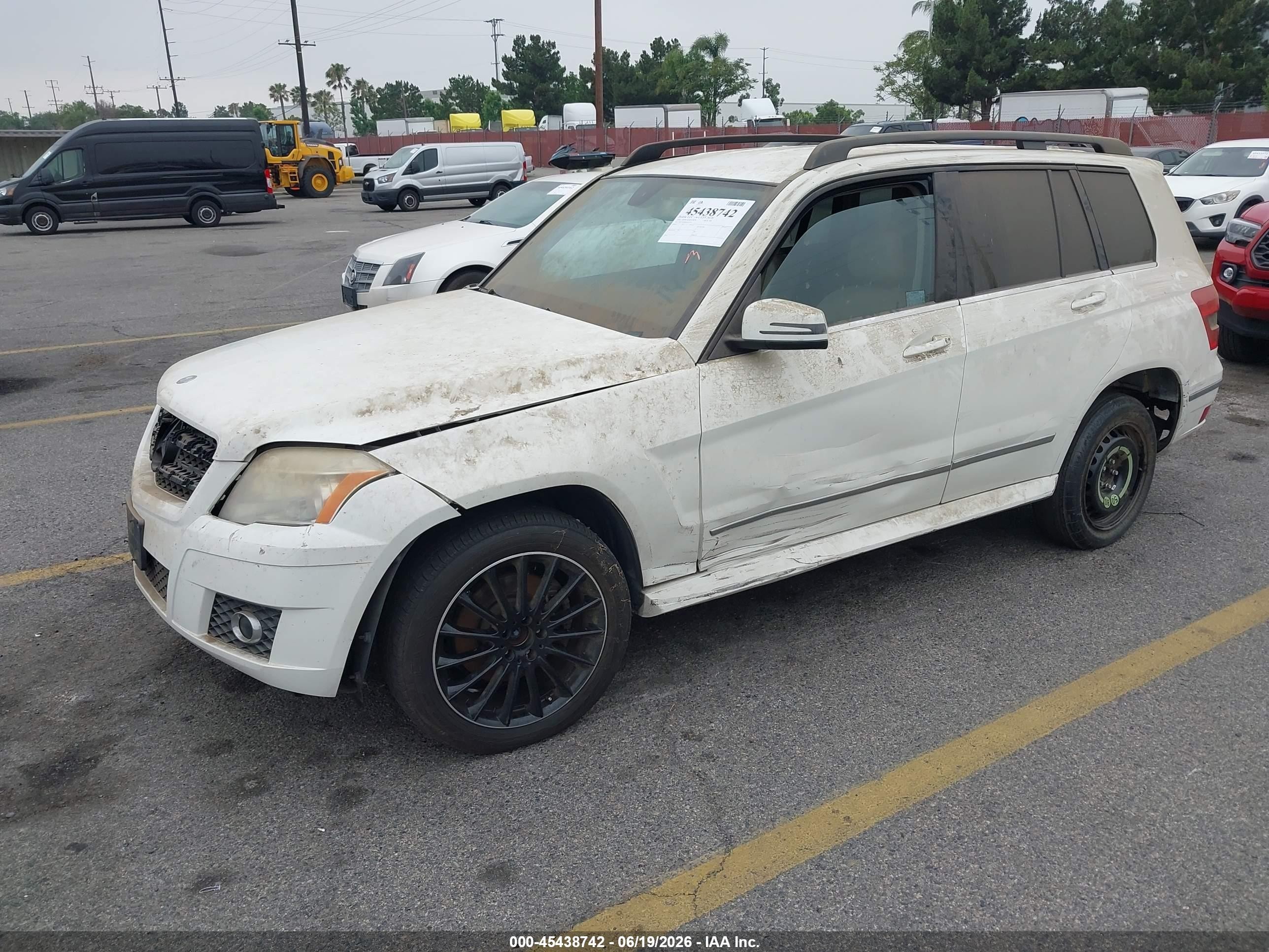 2010 Mercedes-benz Glk 350 4matic White vin: WDCGG8HB6AF327851
