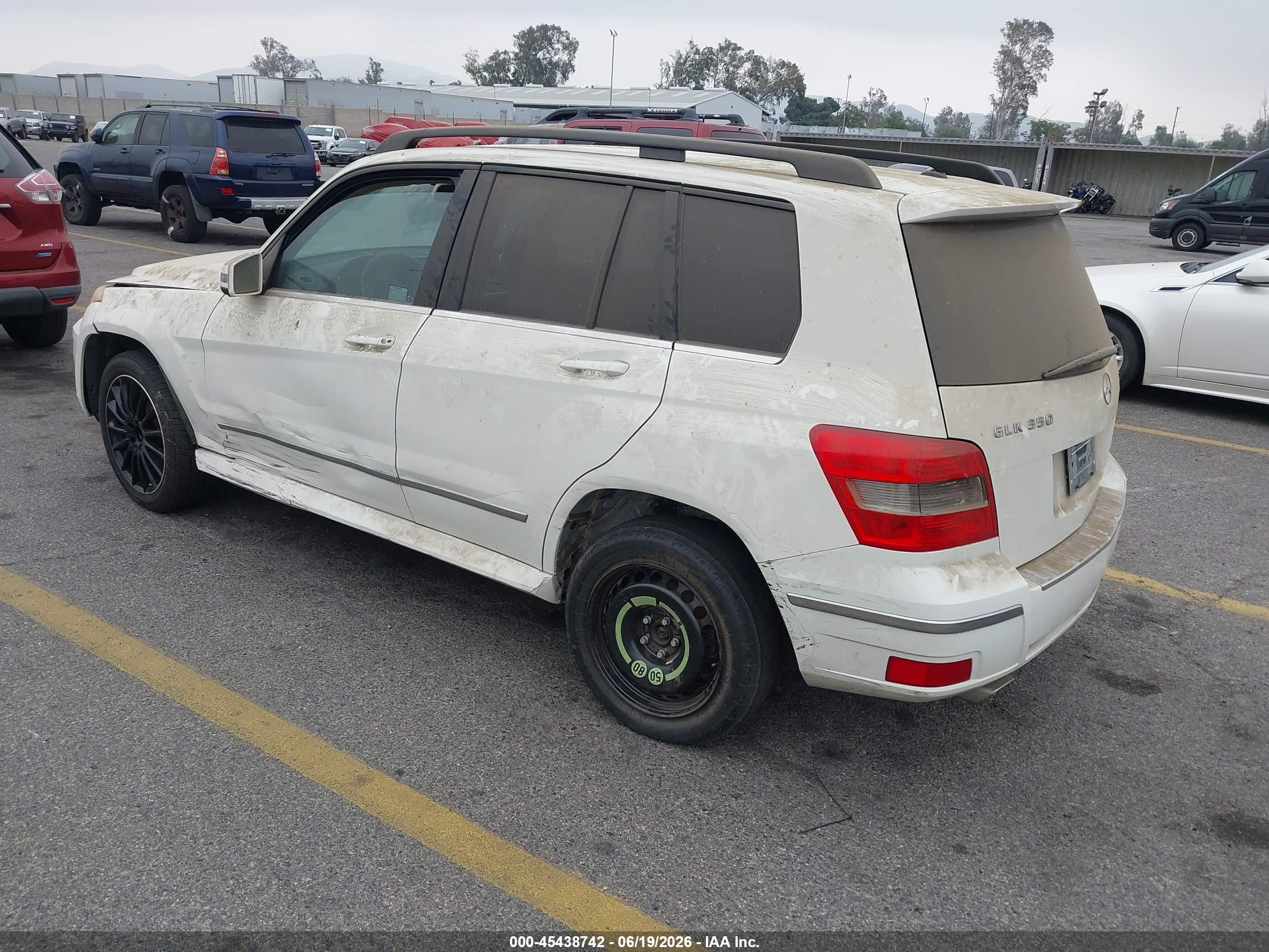 2010 Mercedes-benz Glk 350 4matic White vin: WDCGG8HB6AF327851