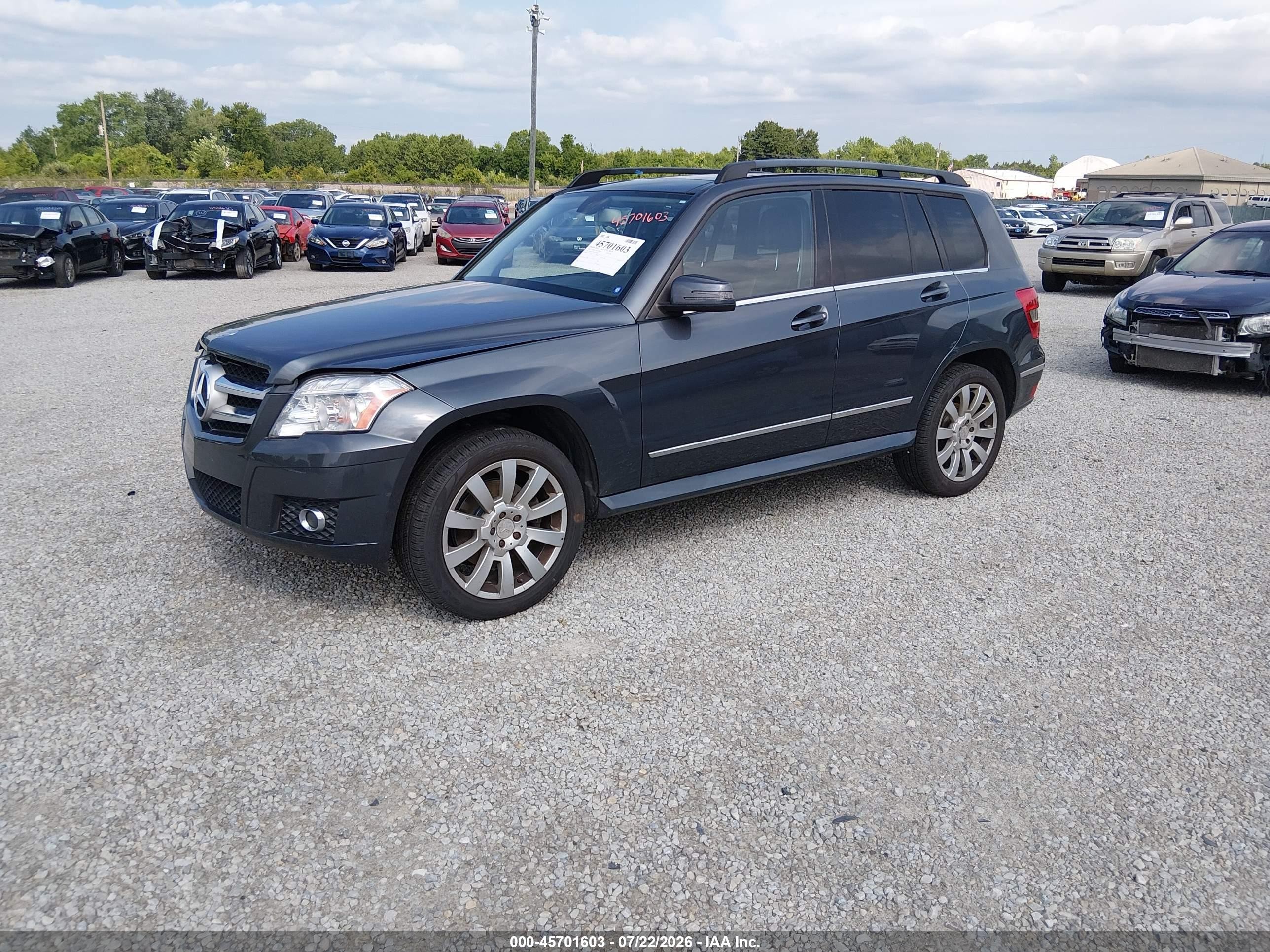 2010 Mercedes-benz Glk 350 4matic Gray vin: WDCGG8HB6AF332340
