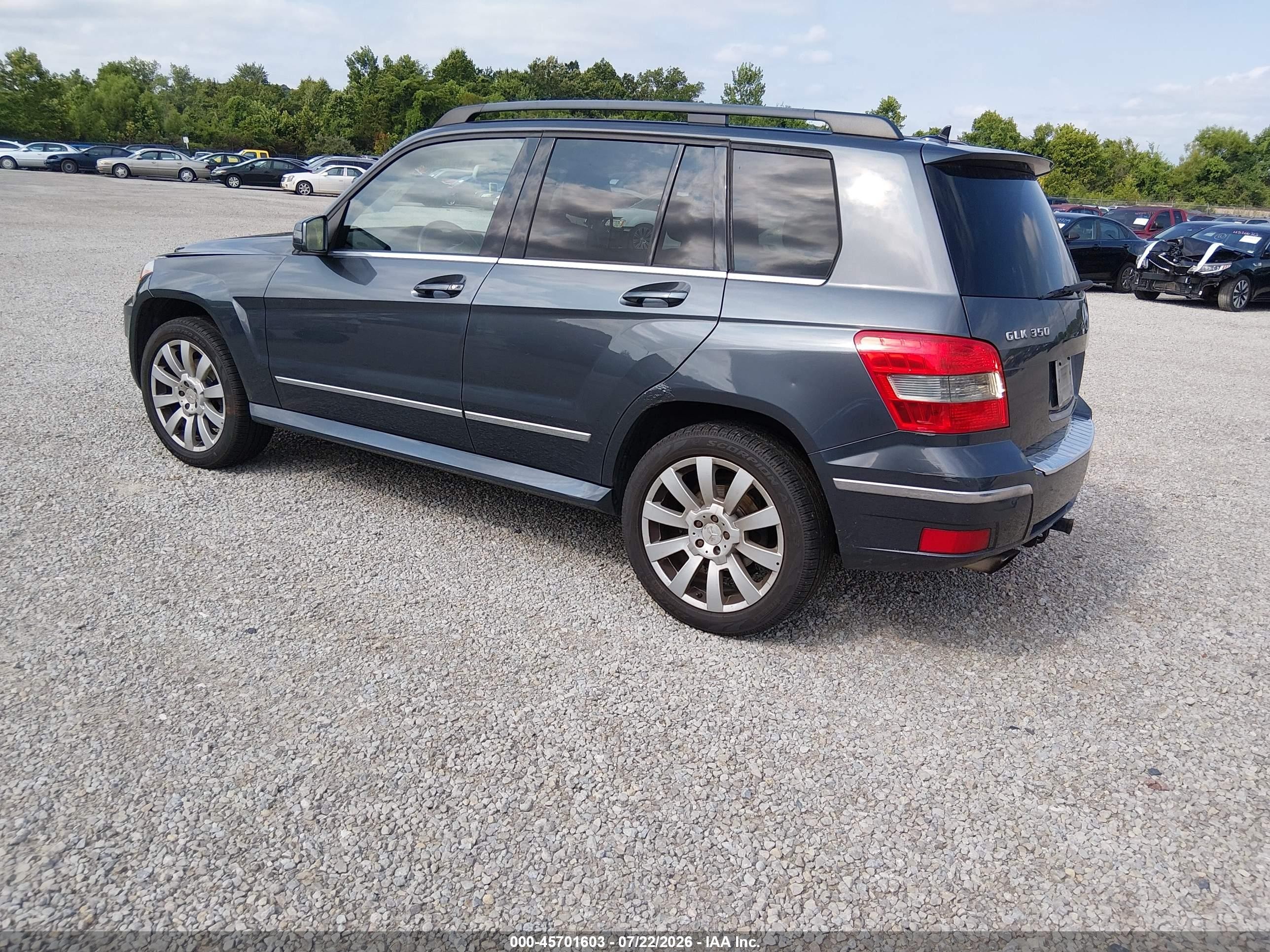 2010 Mercedes-benz Glk 350 4matic Gray vin: WDCGG8HB6AF332340