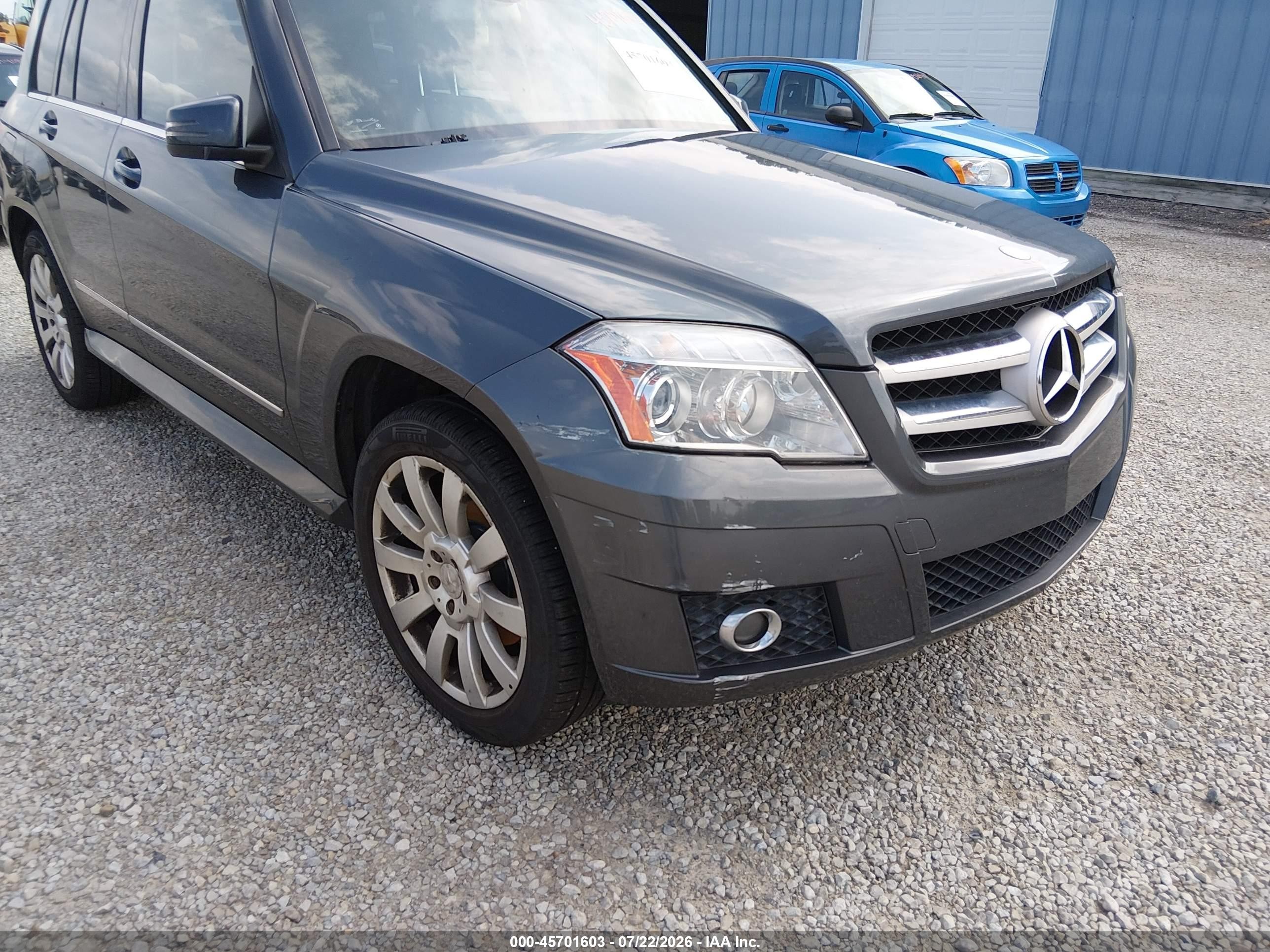 2010 Mercedes-benz Glk 350 4matic Gray vin: WDCGG8HB6AF332340