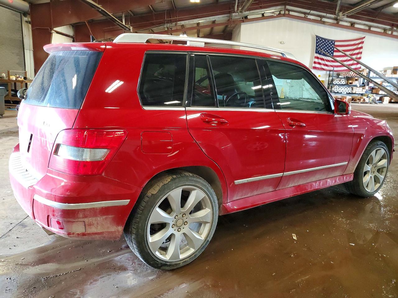2010 Mercedes-benz Glk 350 4matic Red vin: WDCGG8HB6AF352801