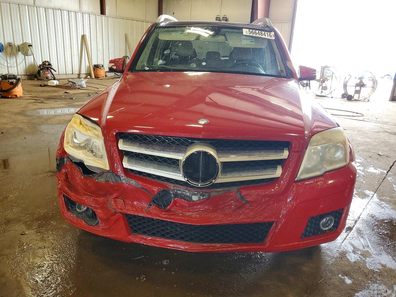 2010 Mercedes-benz Glk 350 4matic Red vin: WDCGG8HB6AF352801