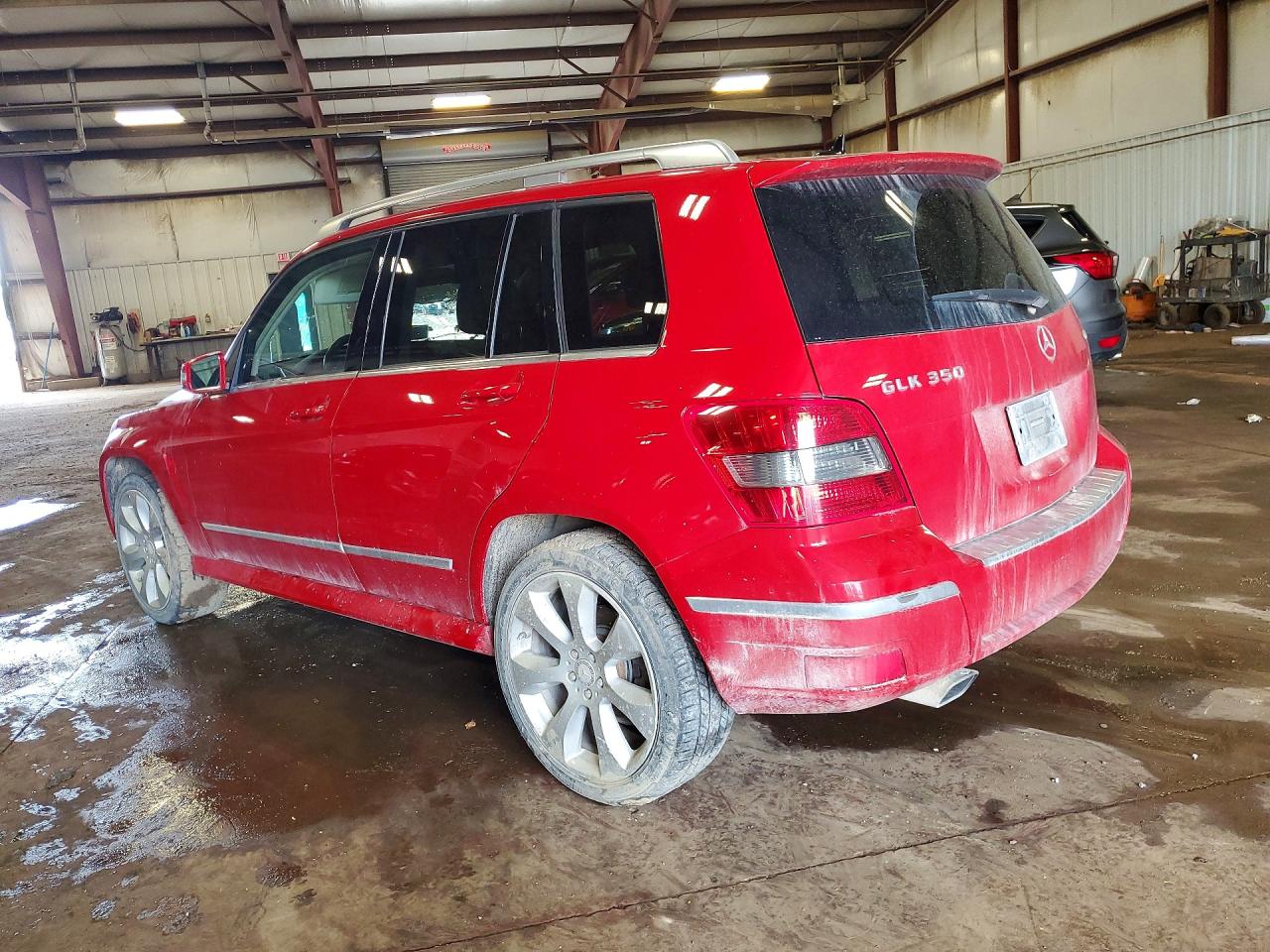 2010 Mercedes-benz Glk 350 4matic Red vin: WDCGG8HB6AF352801