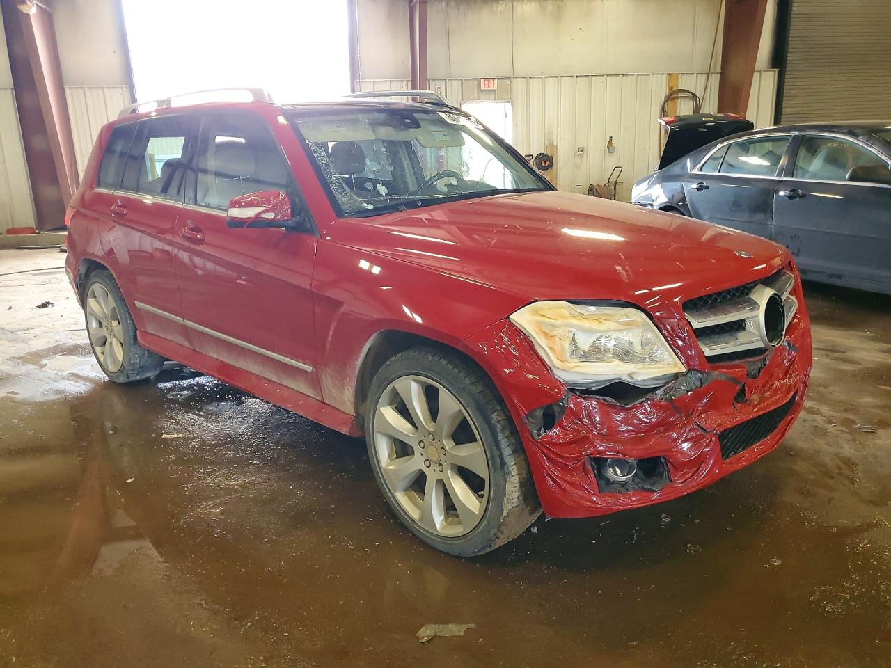 2010 Mercedes-benz Glk 350 4matic Red vin: WDCGG8HB6AF352801