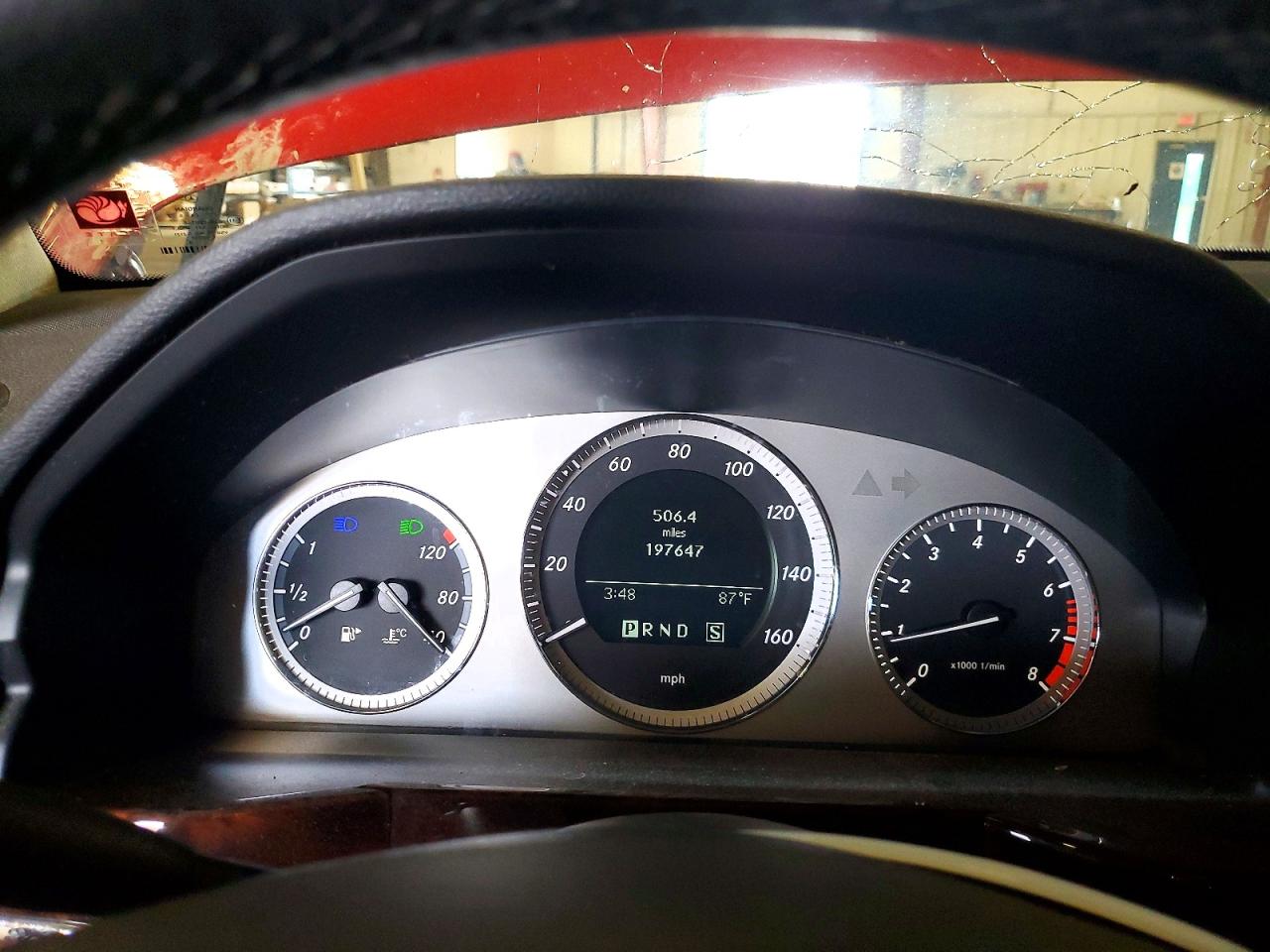 2010 Mercedes-benz Glk 350 4matic Red vin: WDCGG8HB6AF352801