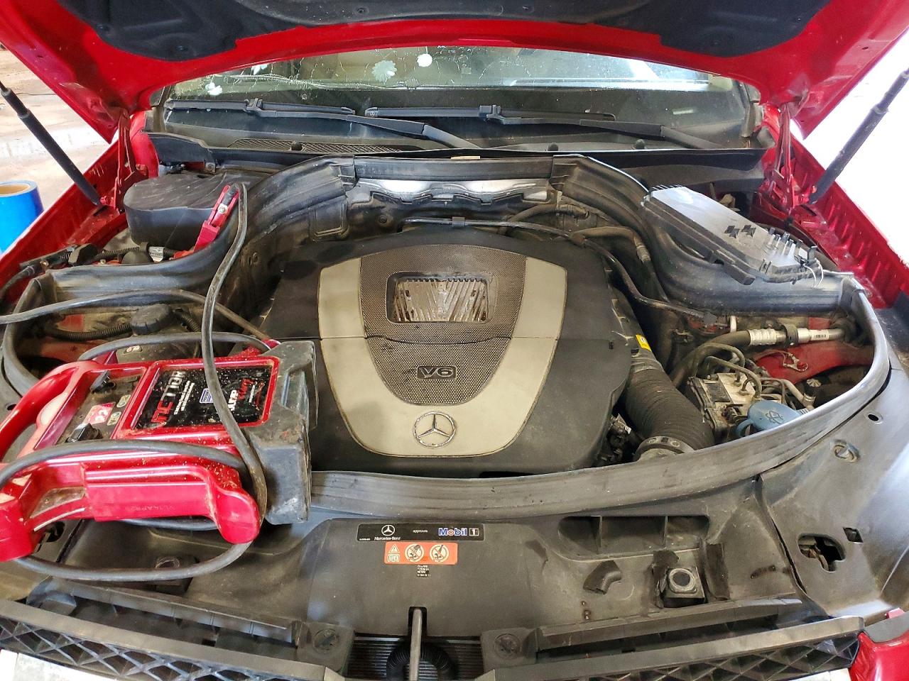 2010 Mercedes-benz Glk 350 4matic Red vin: WDCGG8HB6AF352801