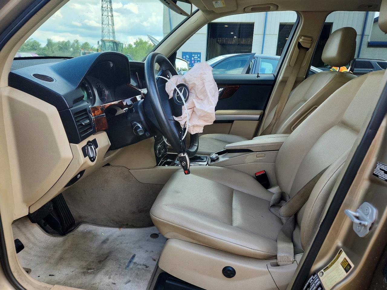 2010 Mercedes-benz Glk 350 4matic Желто-коричневый vin: WDCGG8HB6AF404542