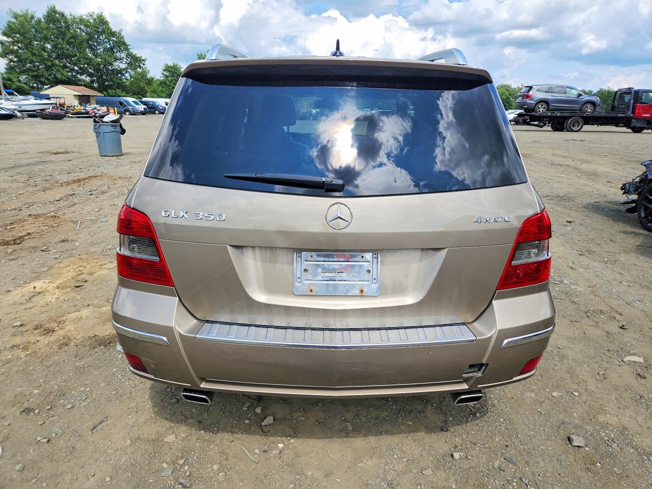 2010 Mercedes-benz Glk 350 4matic Желто-коричневый vin: WDCGG8HB6AF404542