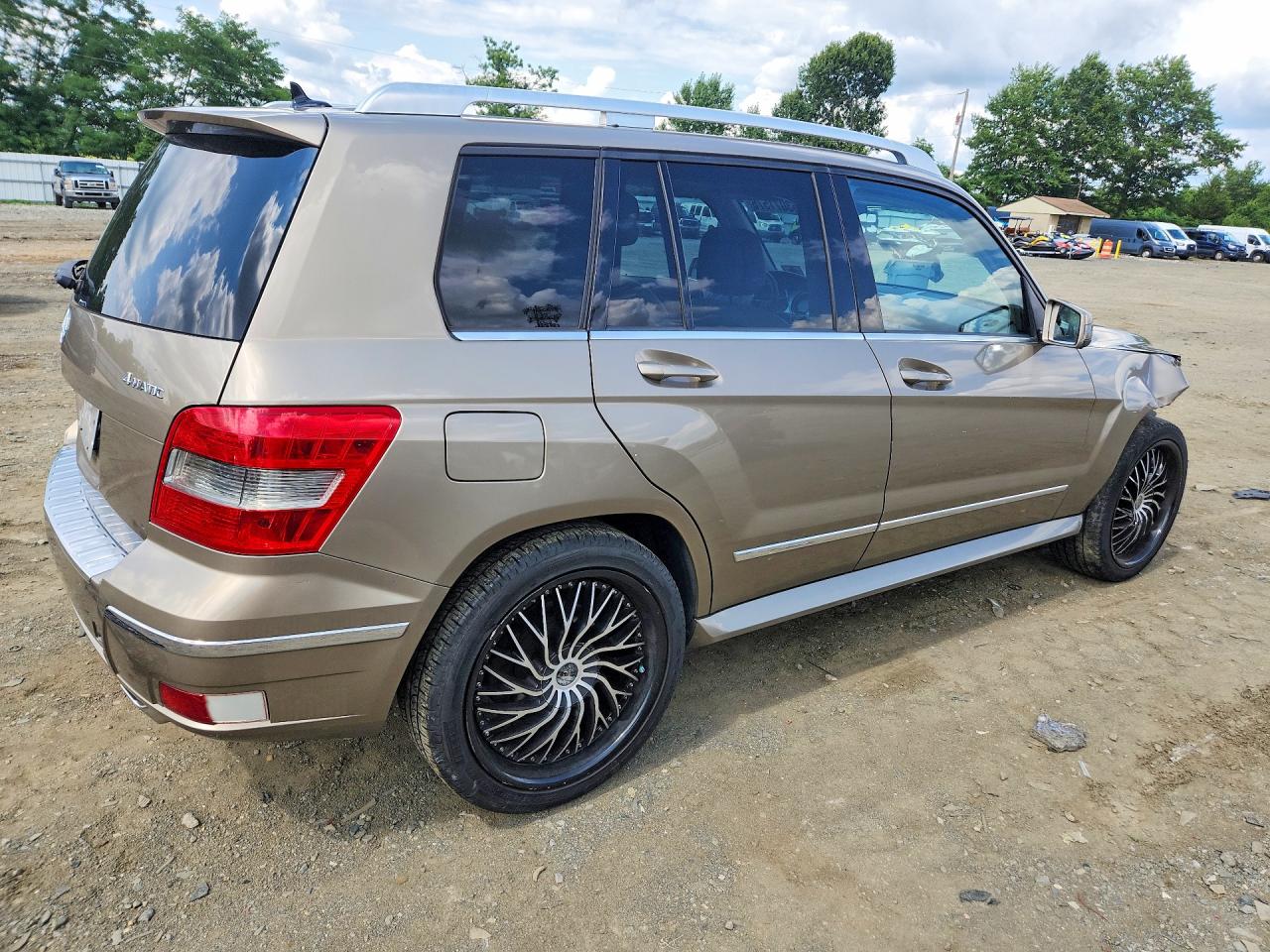2010 Mercedes-benz Glk 350 4matic Желто-коричневый vin: WDCGG8HB6AF404542