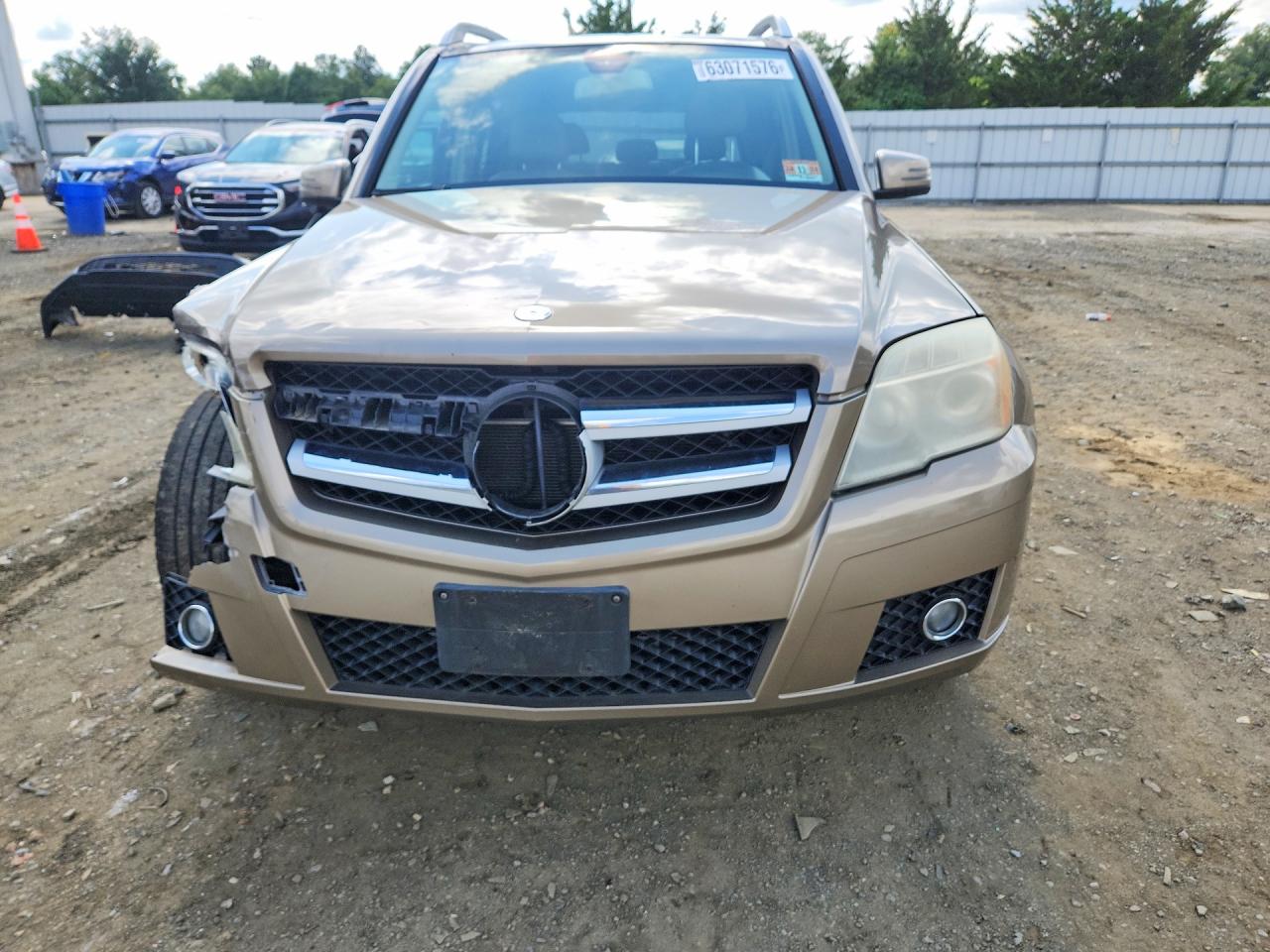 2010 Mercedes-benz Glk 350 4matic Желто-коричневый vin: WDCGG8HB6AF404542