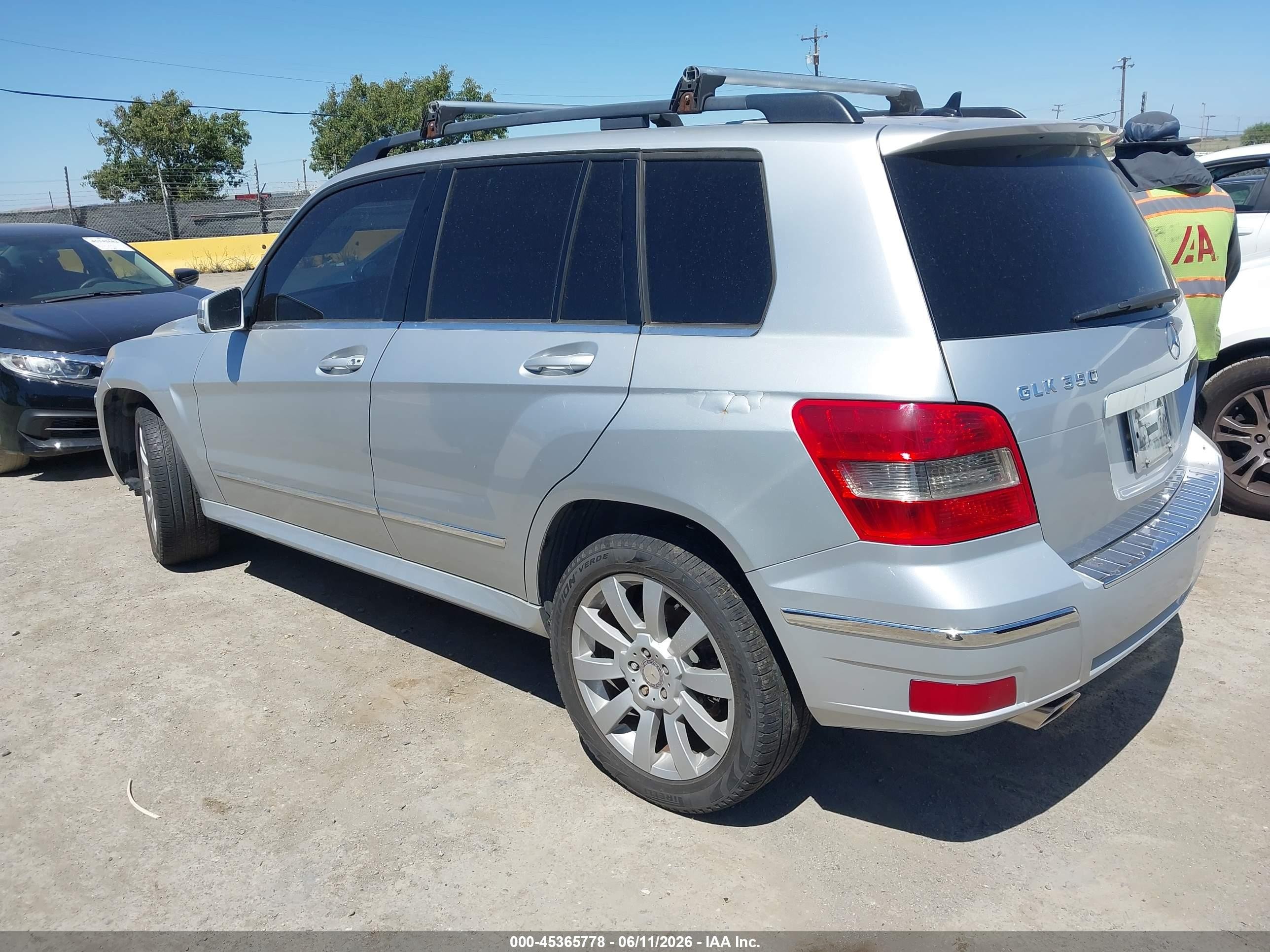 2011 Mercedes-benz Glk 350 4matic Gray vin: WDCGG8HB6BF537710