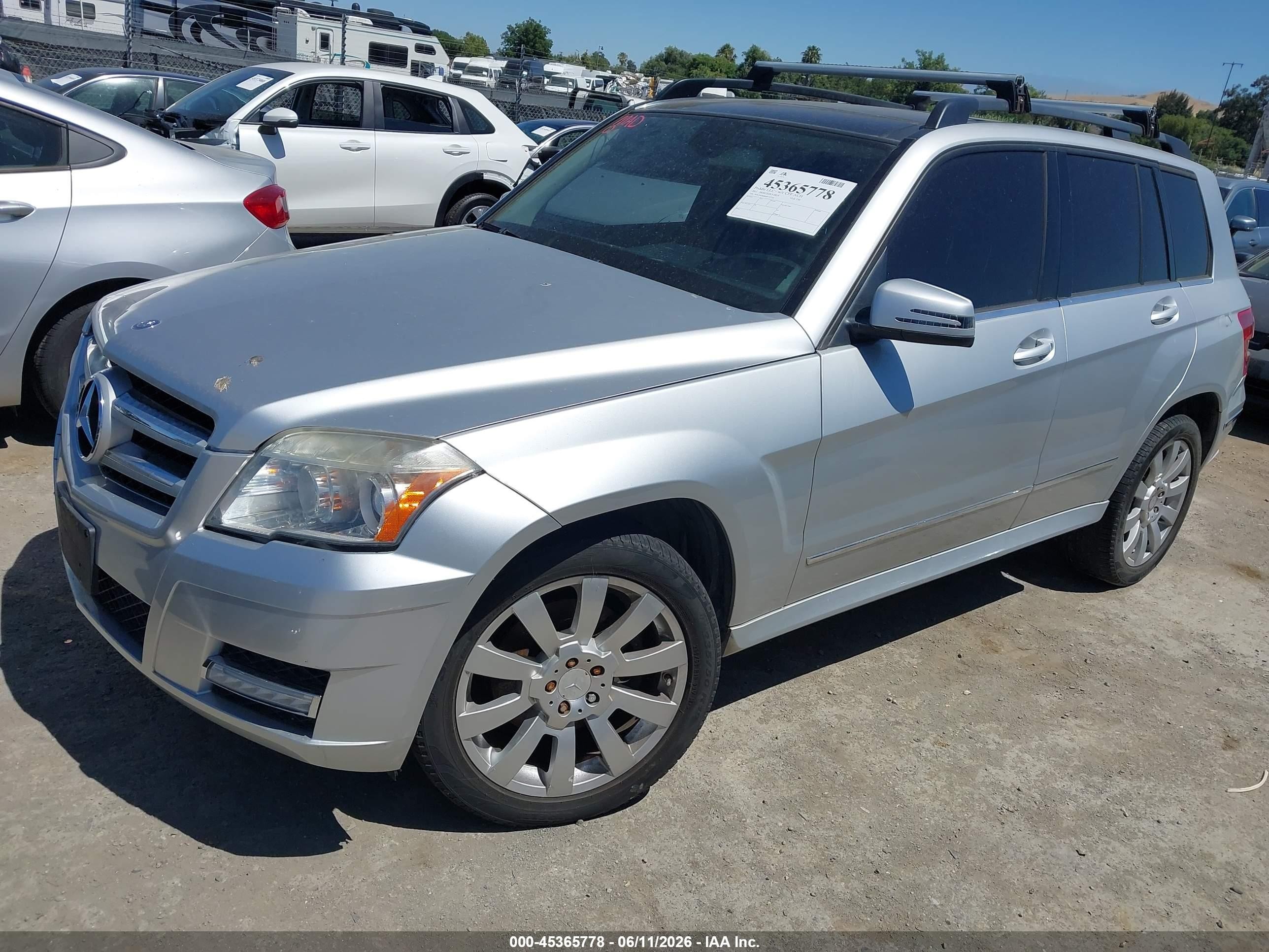 2011 Mercedes-benz Glk 350 4matic Gray vin: WDCGG8HB6BF537710