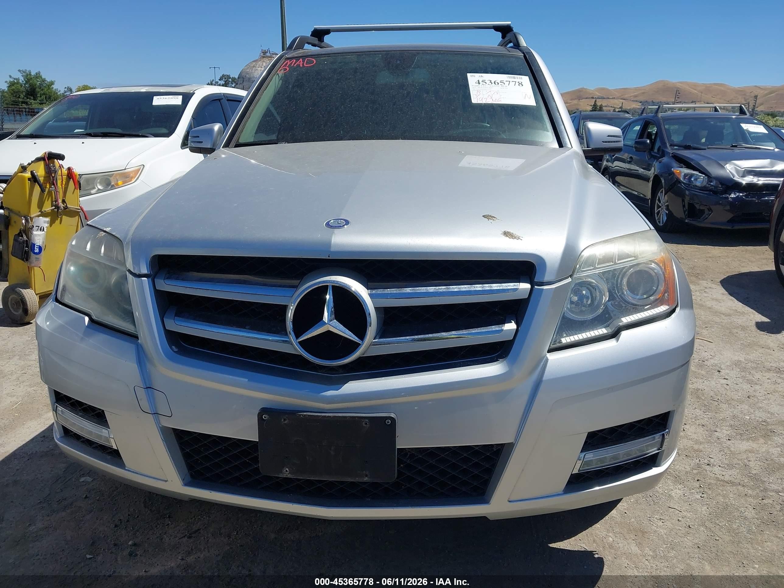2011 Mercedes-benz Glk 350 4matic Gray vin: WDCGG8HB6BF537710