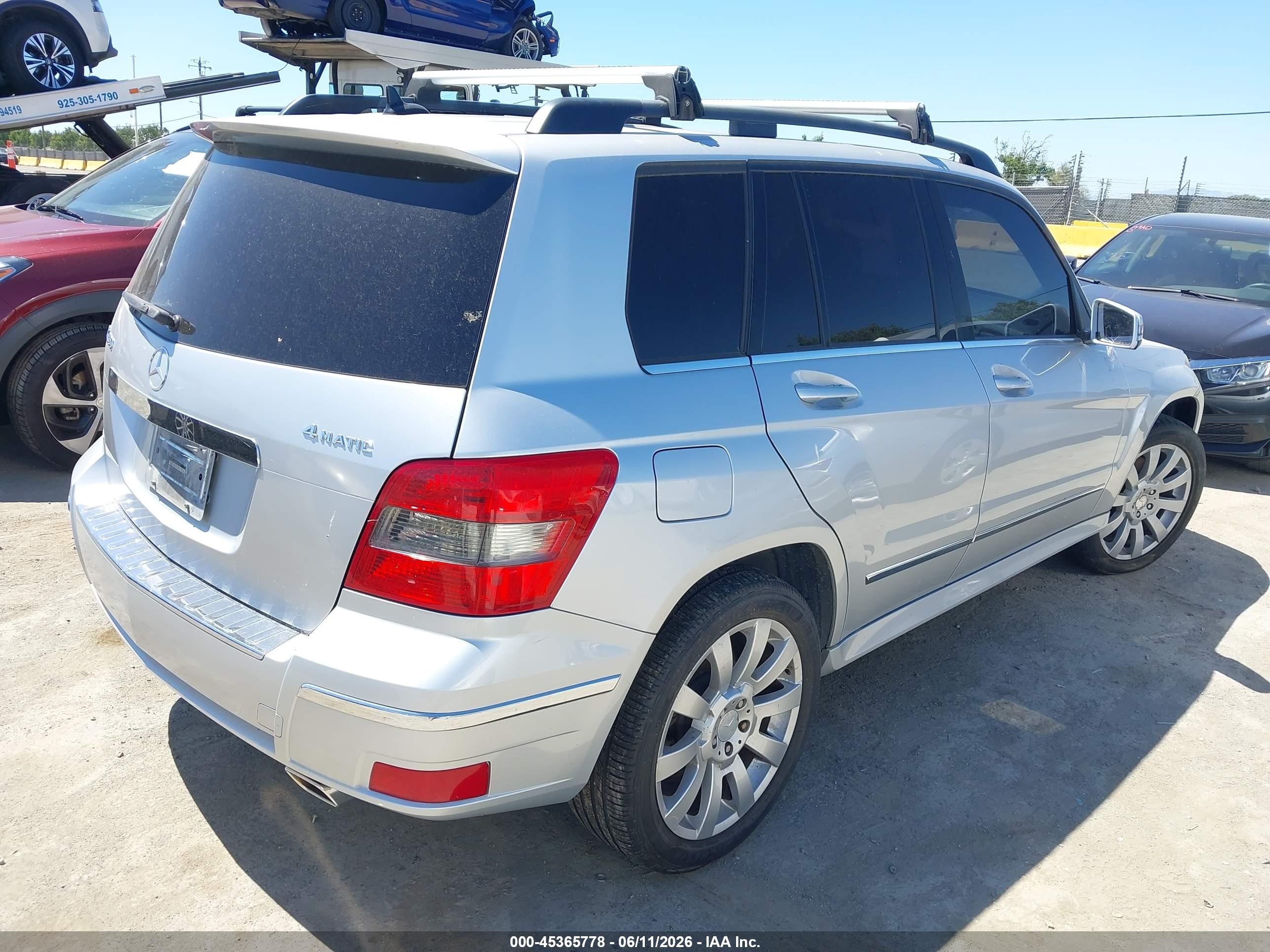2011 Mercedes-benz Glk 350 4matic Gray vin: WDCGG8HB6BF537710