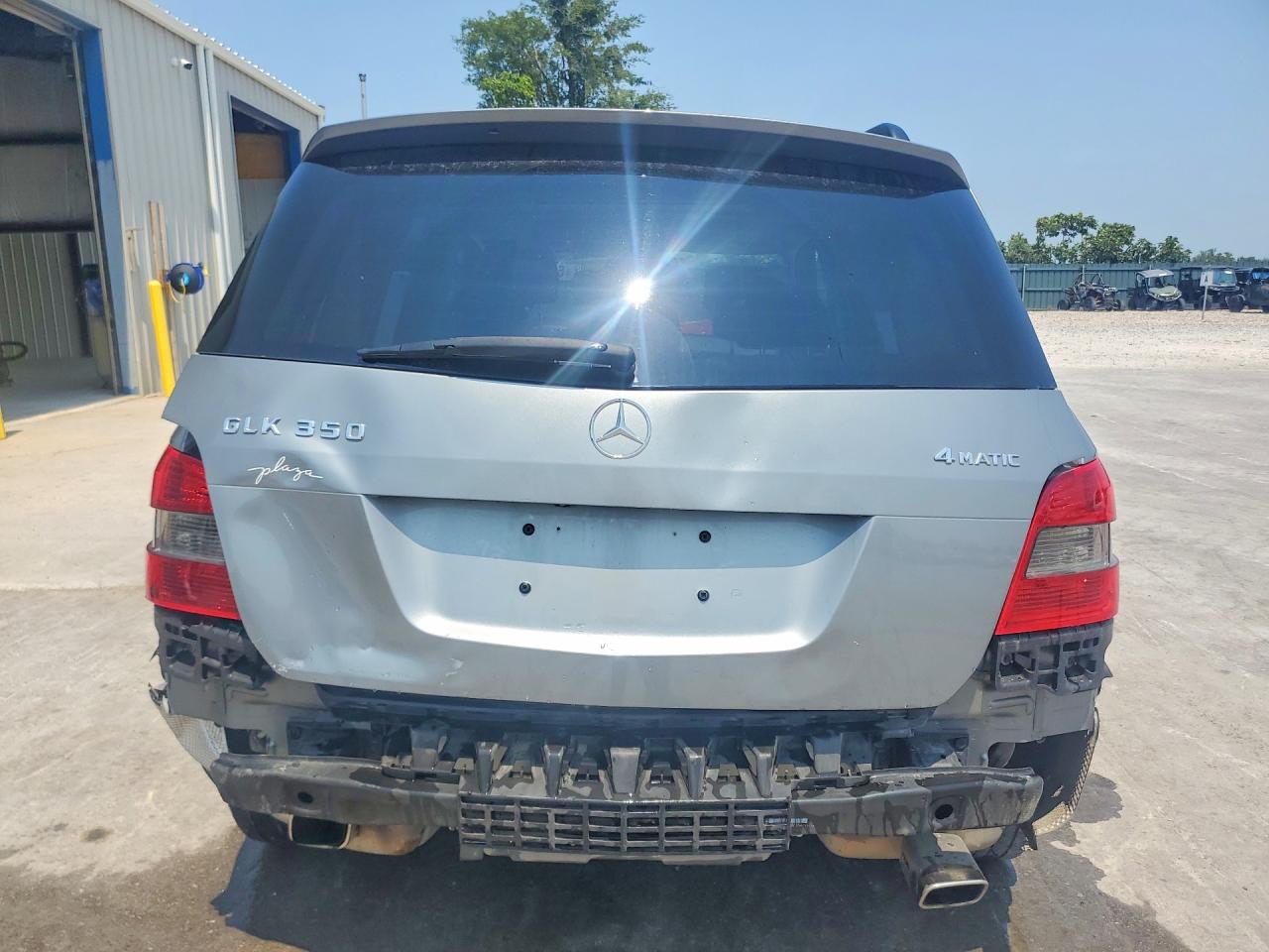 2011 Mercedes-benz Glk 350 4matic Silver vin: WDCGG8HB6BF549467